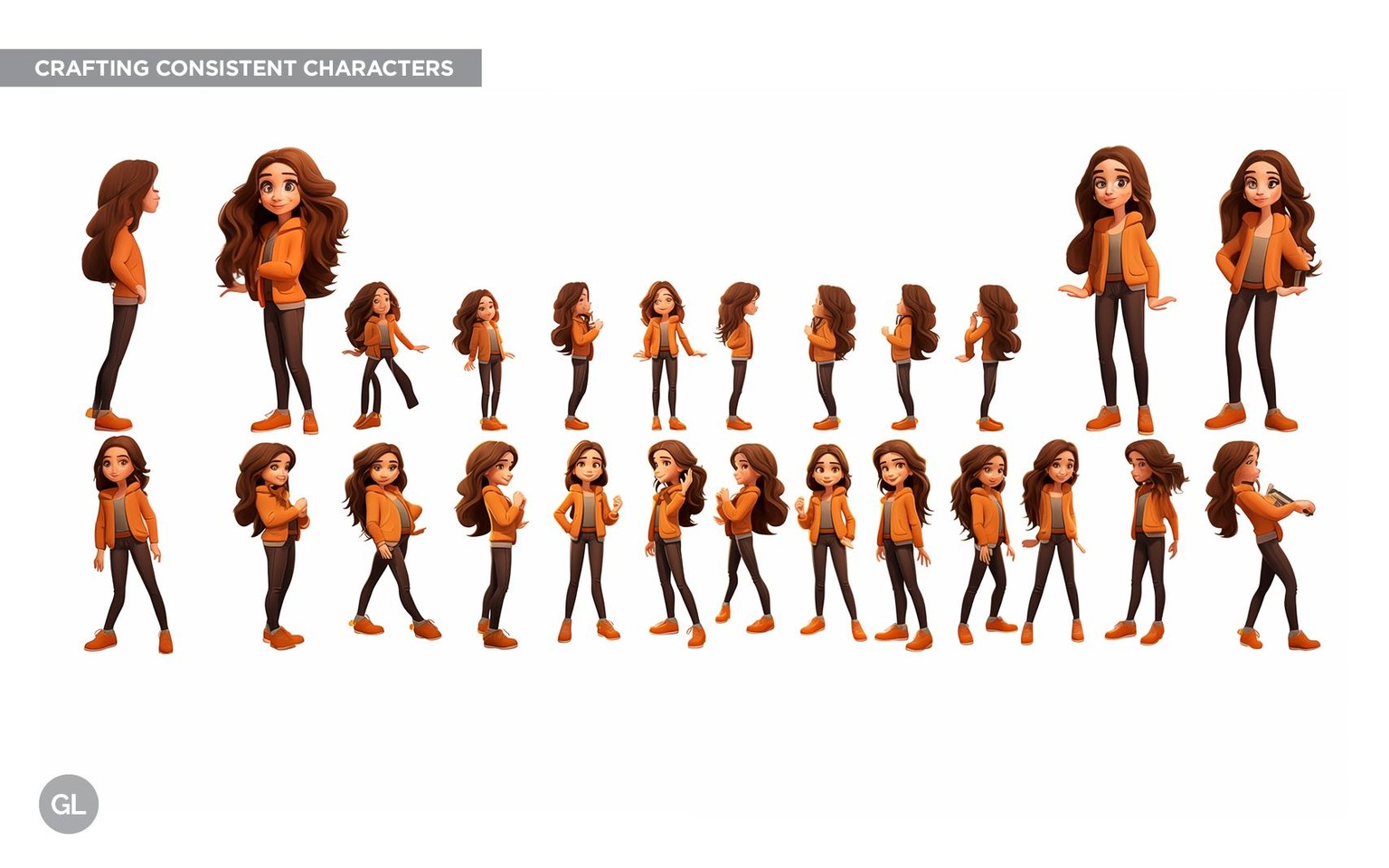 Dynamic Female Character - image 1 - student project
