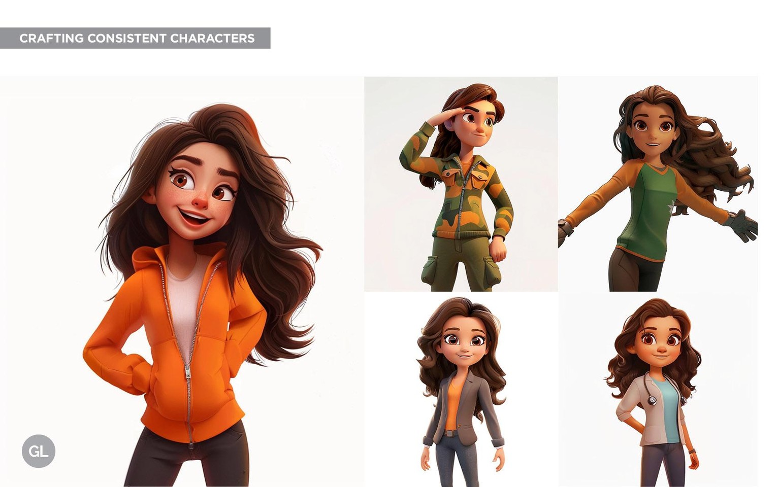 Dynamic Female Character - image 4 - student project