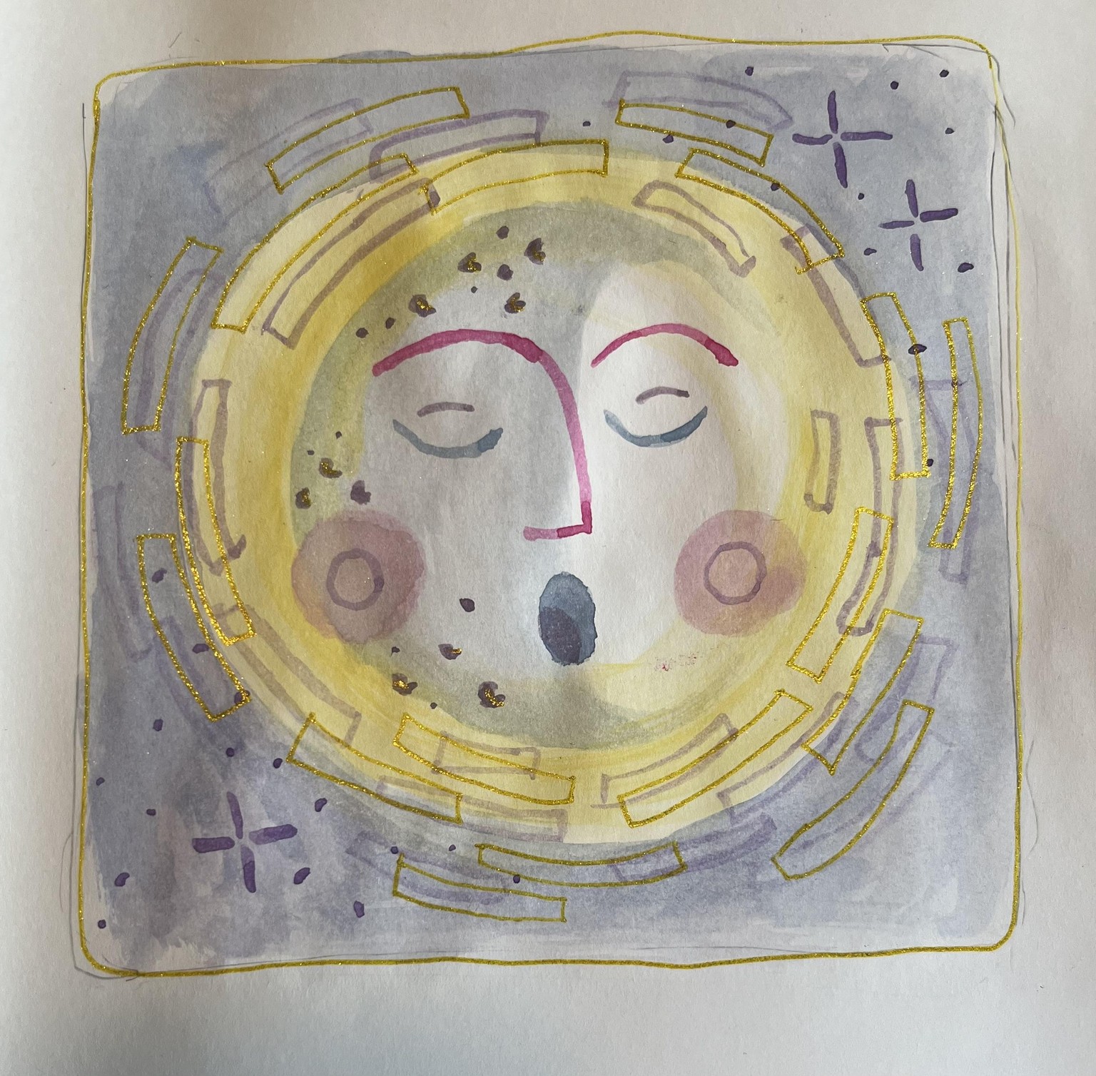 Whimsical Sun & Moon - image 4 - student project