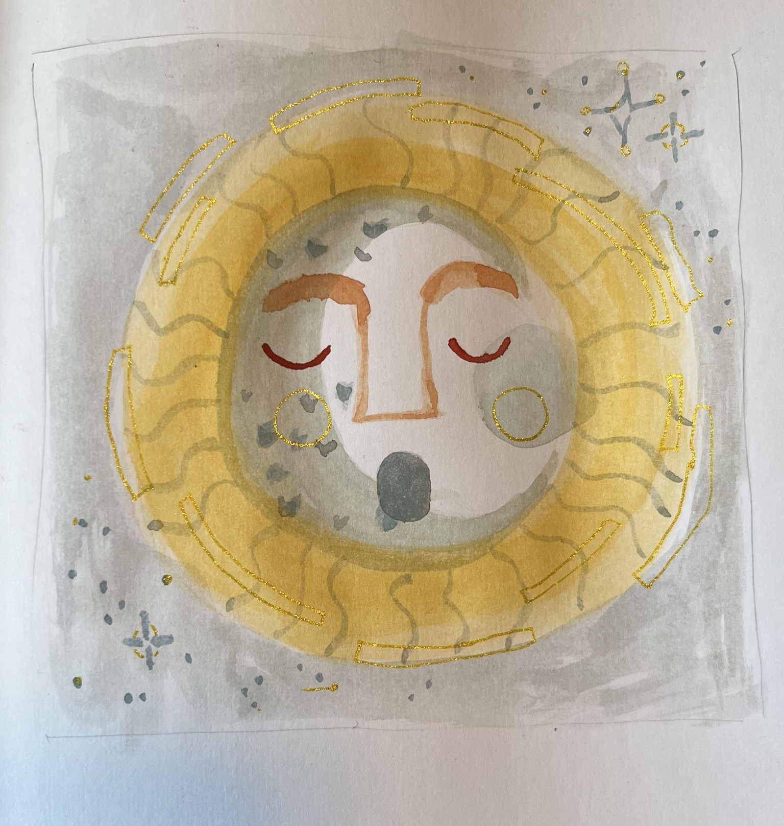 Whimsical Sun & Moon - image 6 - student project