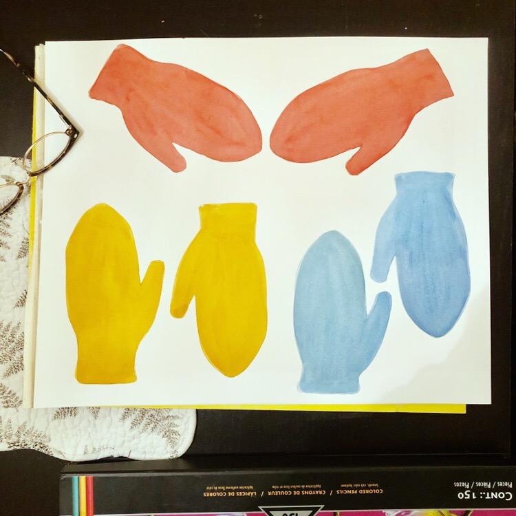 Mitten Trio - image 1 - student project