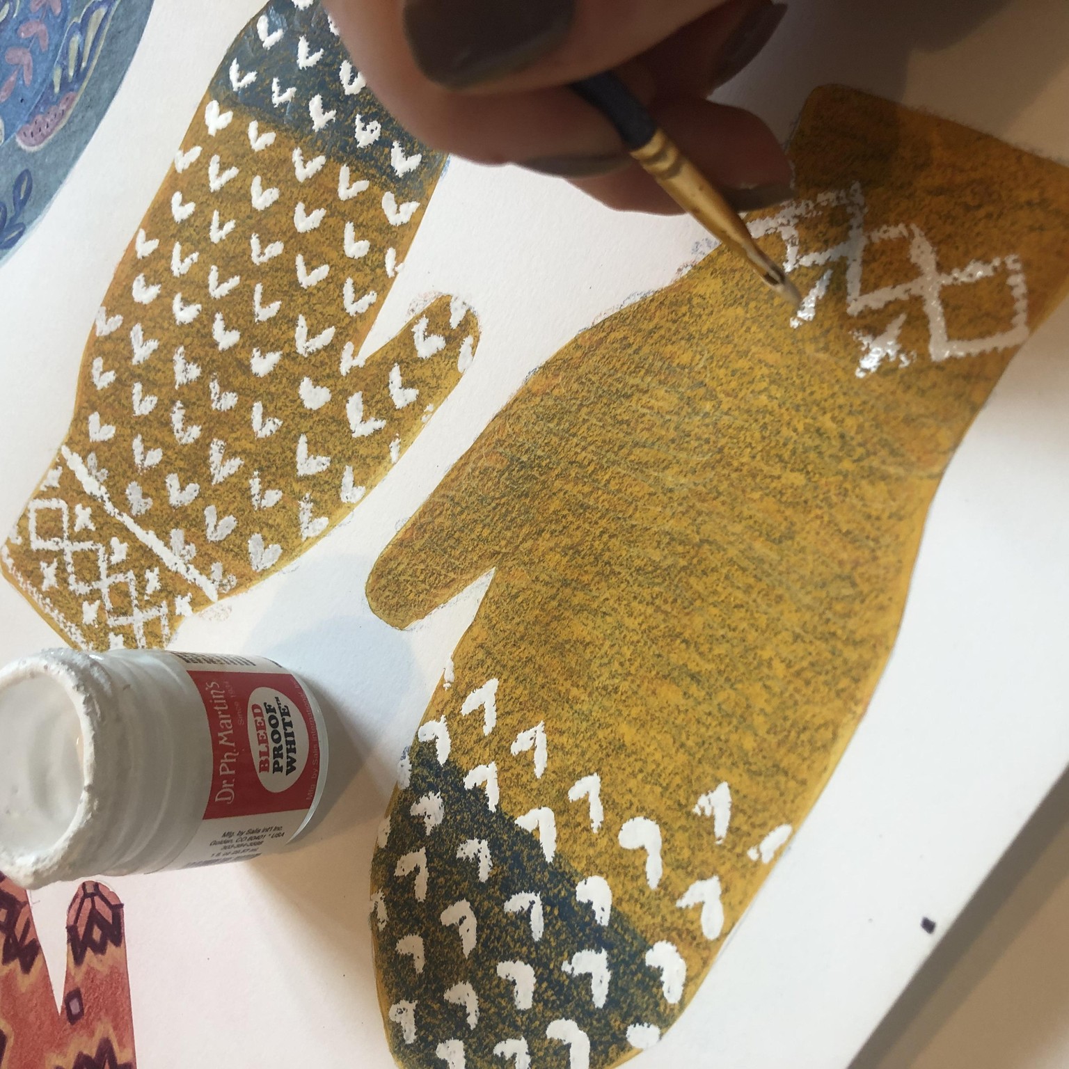 Mitten Trio - image 4 - student project