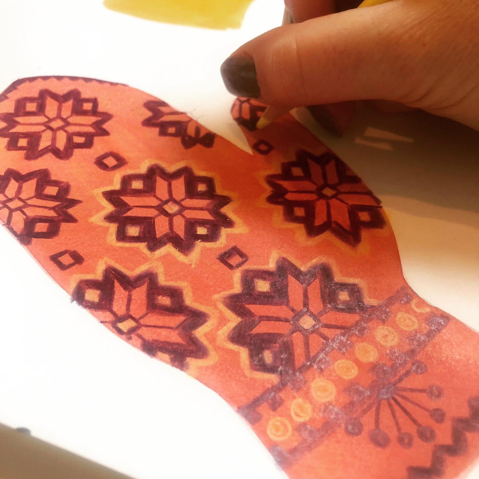 Mitten Trio - image 2 - student project