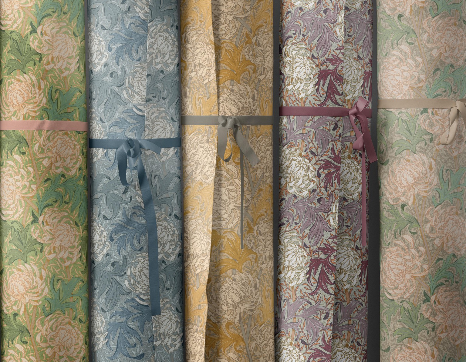 Trailing Peonies and a Cyclamen Pattern - image 5 - student project