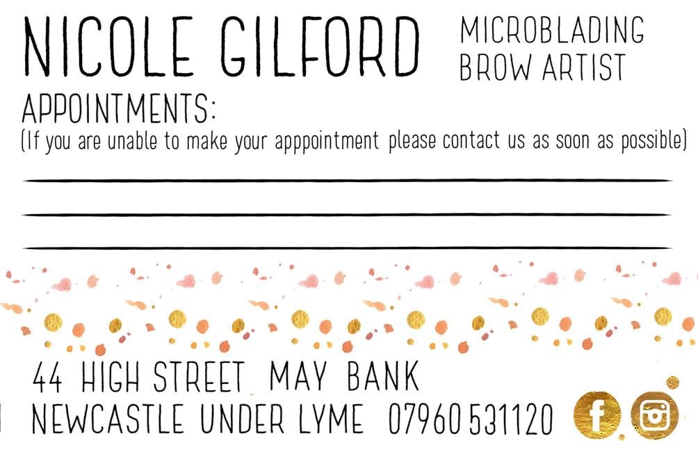 Nicole Gilford; Micro-blading brow artist - image 9 - student project