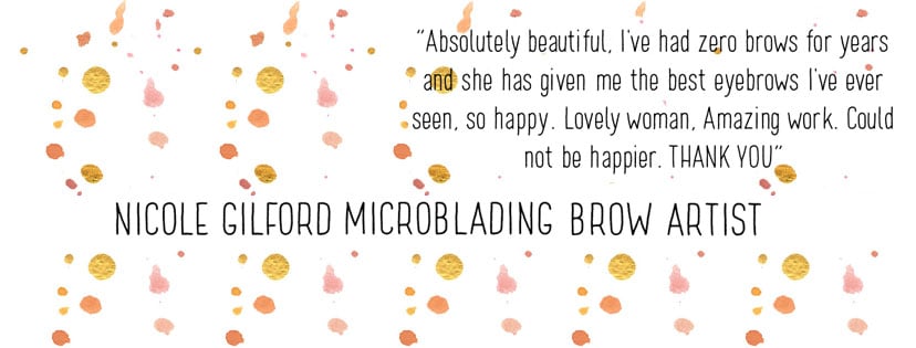 Nicole Gilford; Micro-blading brow artist - image 10 - student project