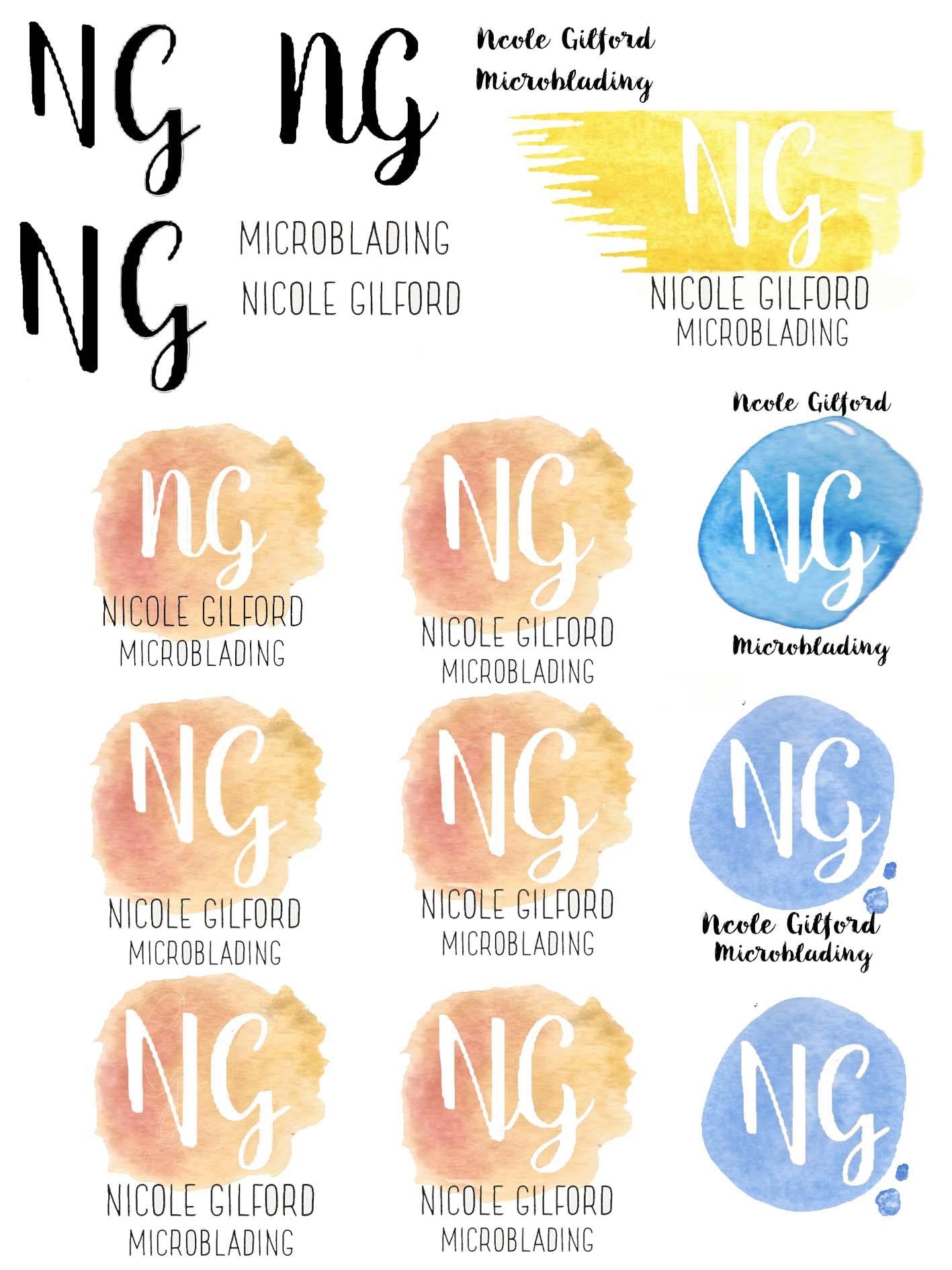 Nicole Gilford; Micro-blading brow artist - image 1 - student project