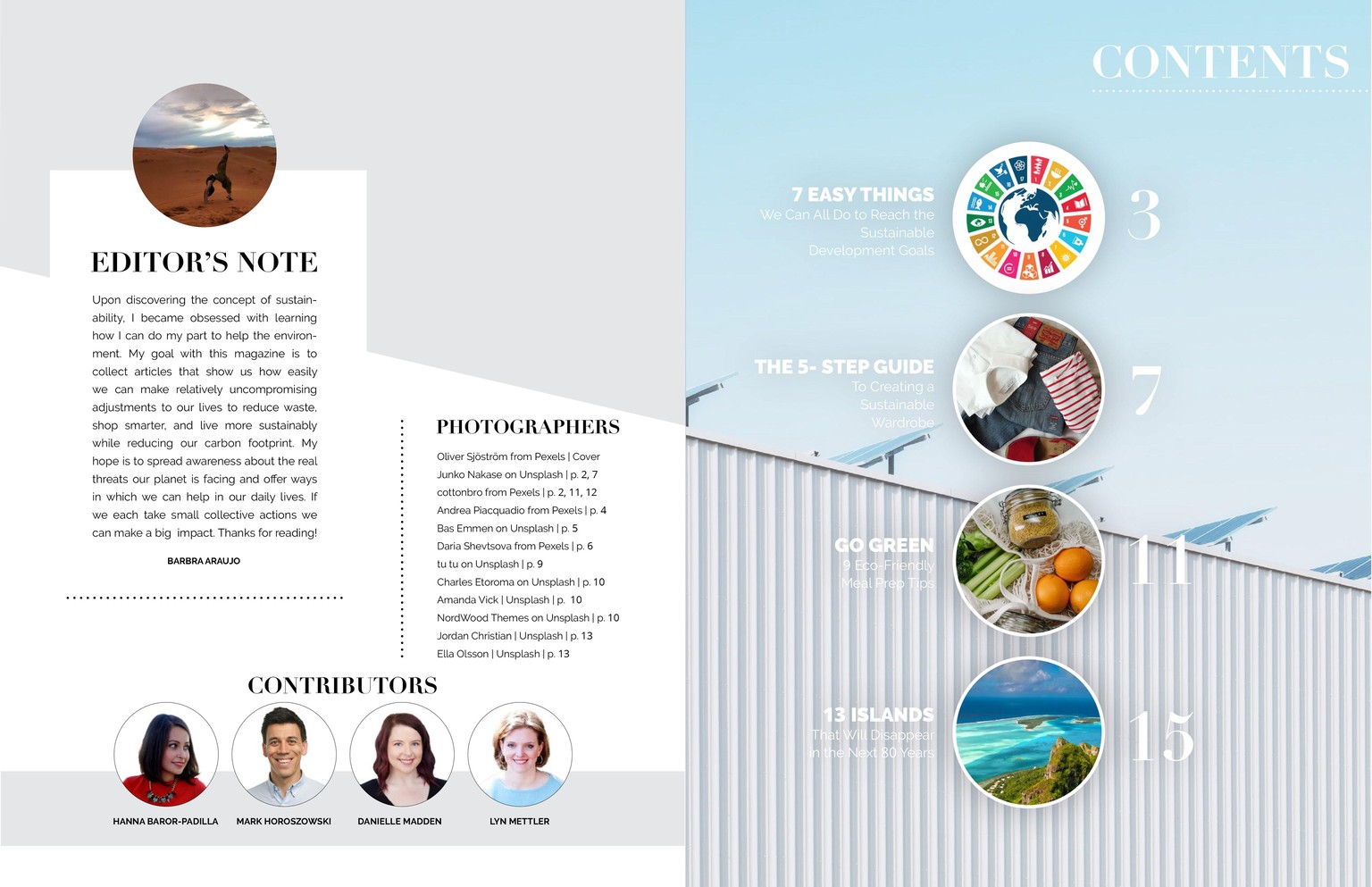 Sustainability Now! Magazine - image 2 - student project