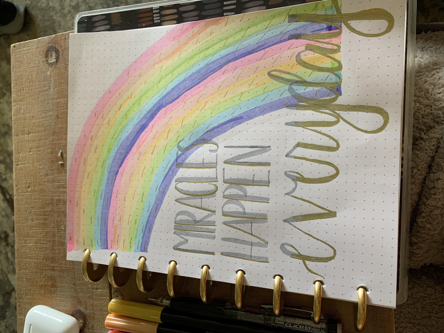 Hand Lettering Journal - image 3 - student project