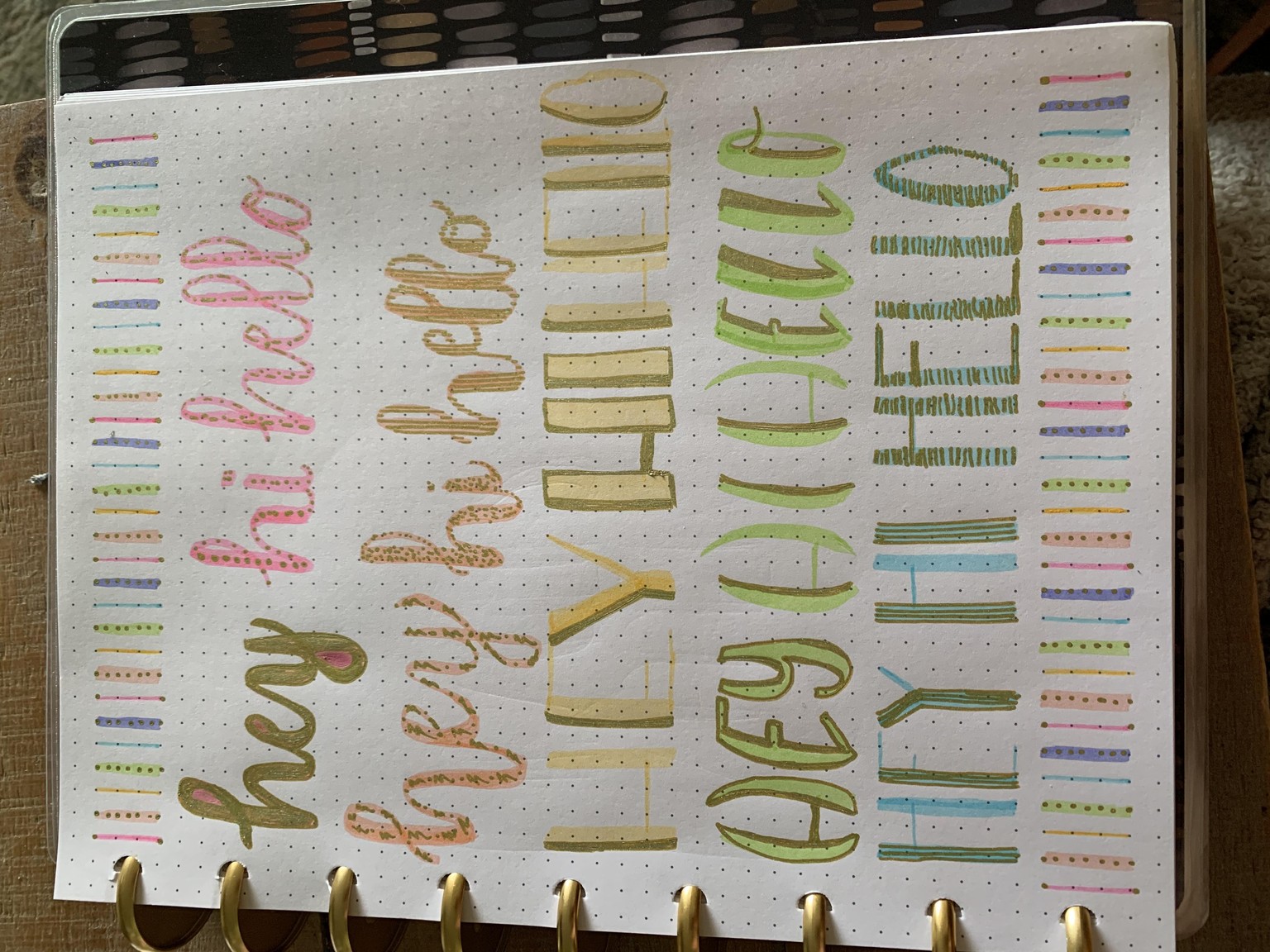 Hand Lettering Journal - image 4 - student project