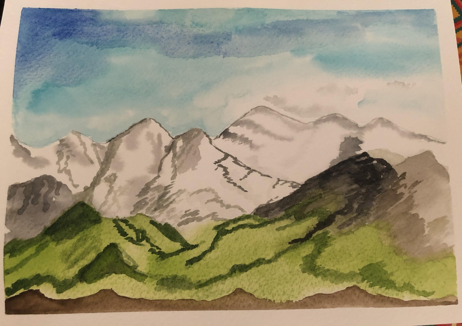 mountains - image 1 - student project