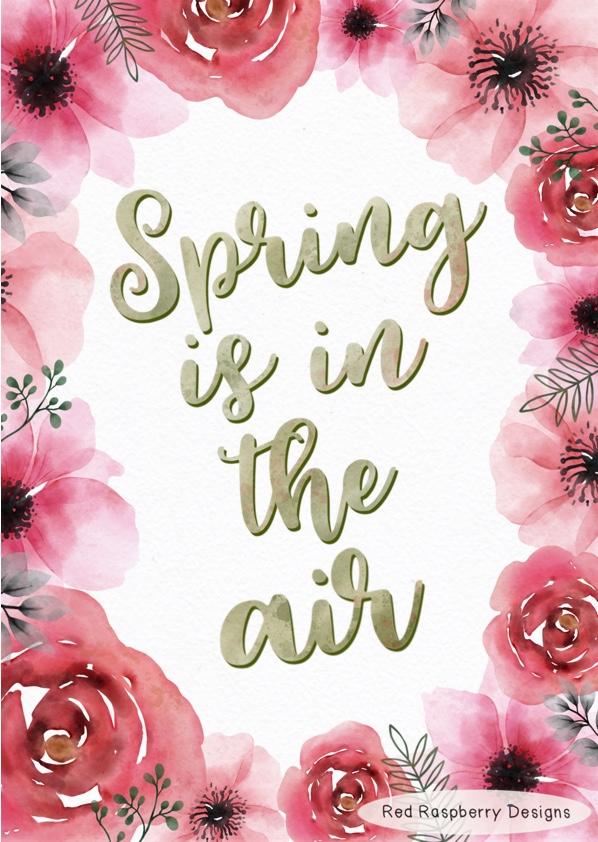 Spring is in the air wall art  - image 1 - student project