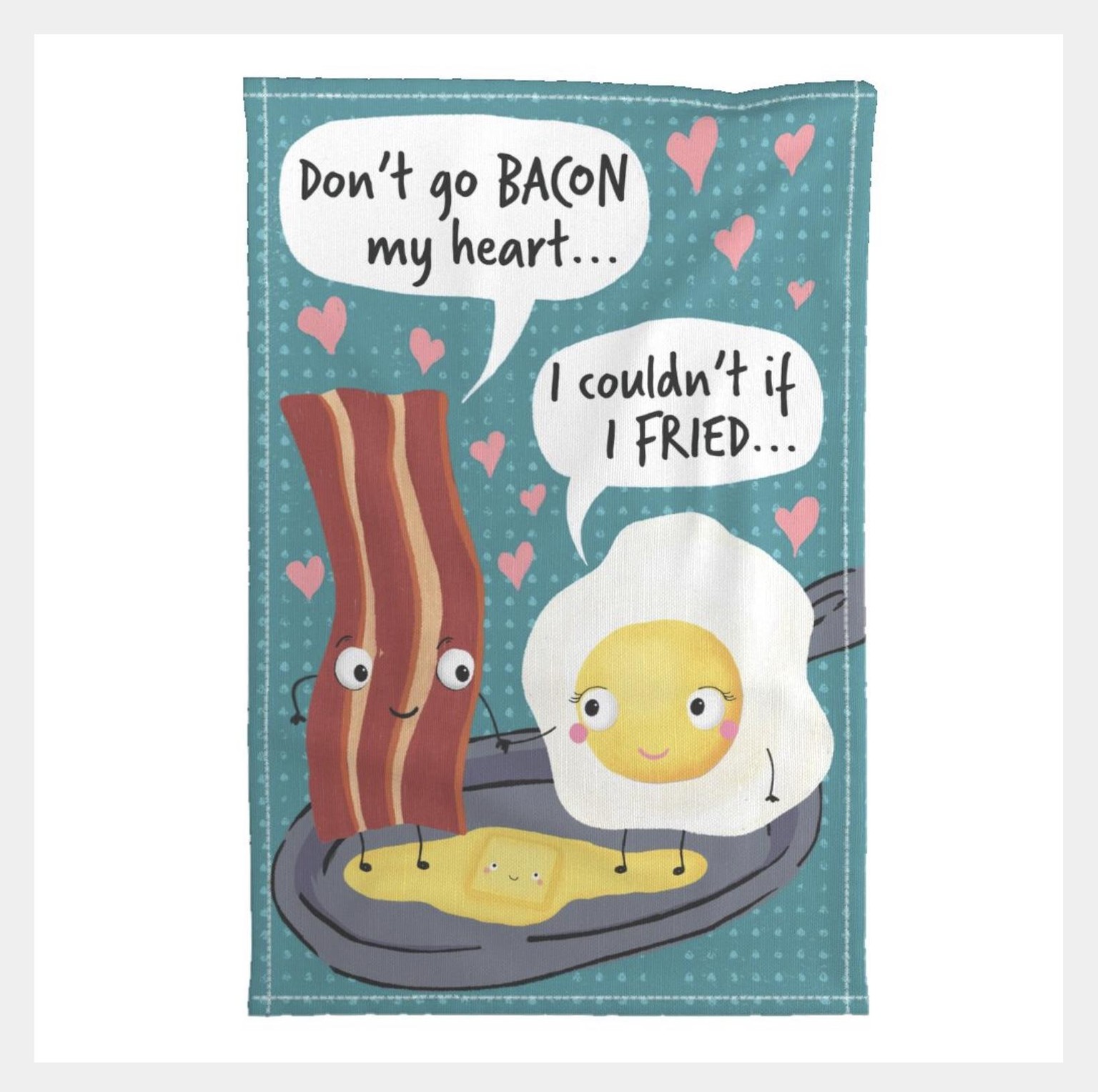 Spoonflower Tea Towel challenges - image 2 - student project