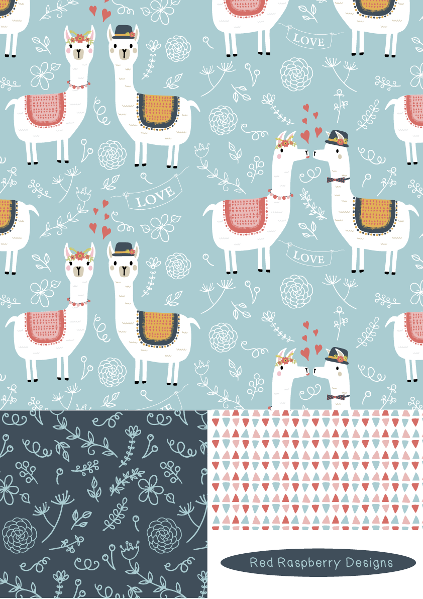 Red Raspberry Pattern Bootcamp - image 7 - student project