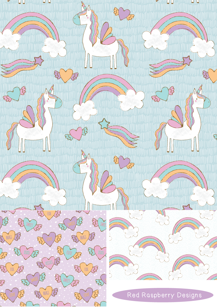 Red Raspberry Pattern Bootcamp - image 1 - student project