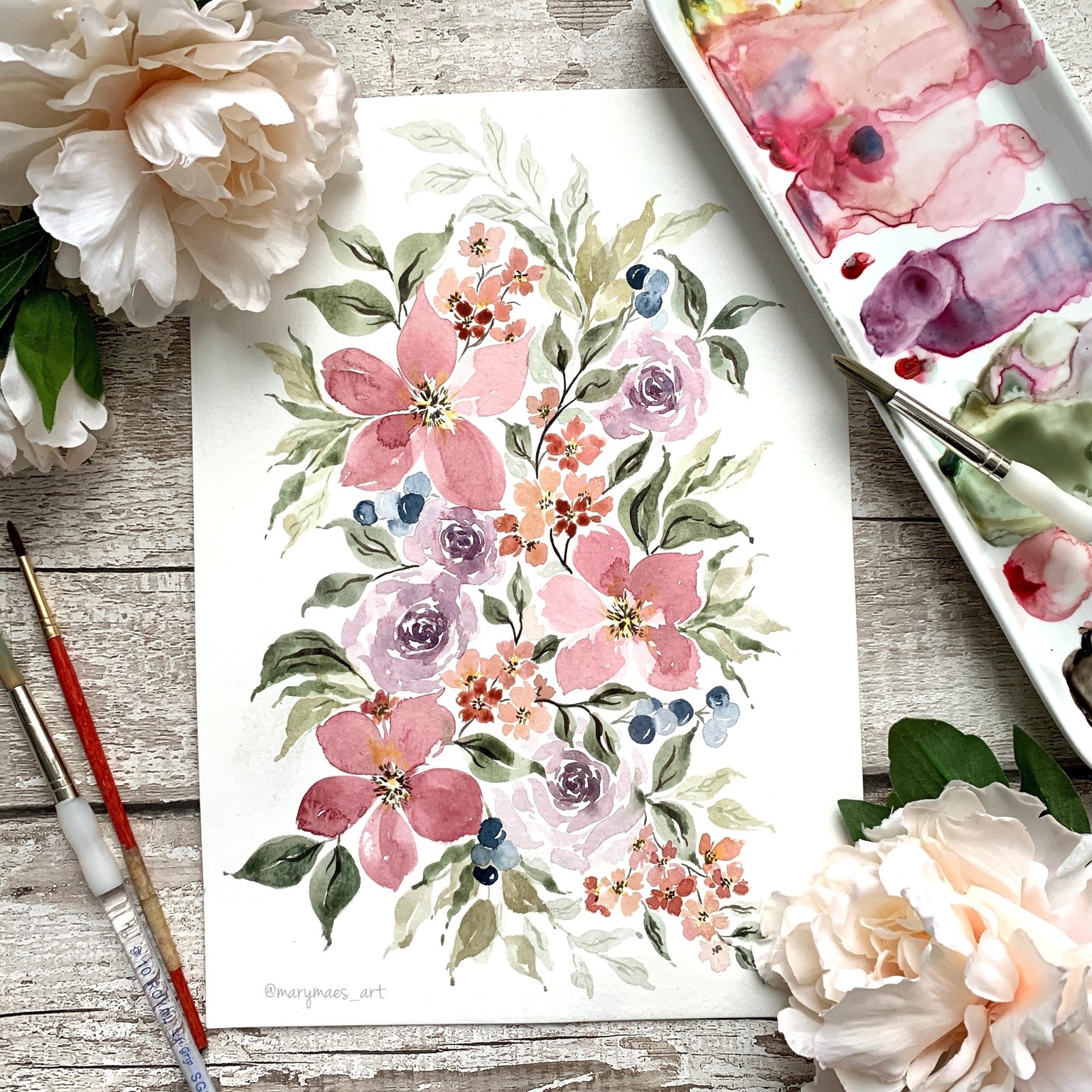 Loose Florals - image 2 - student project