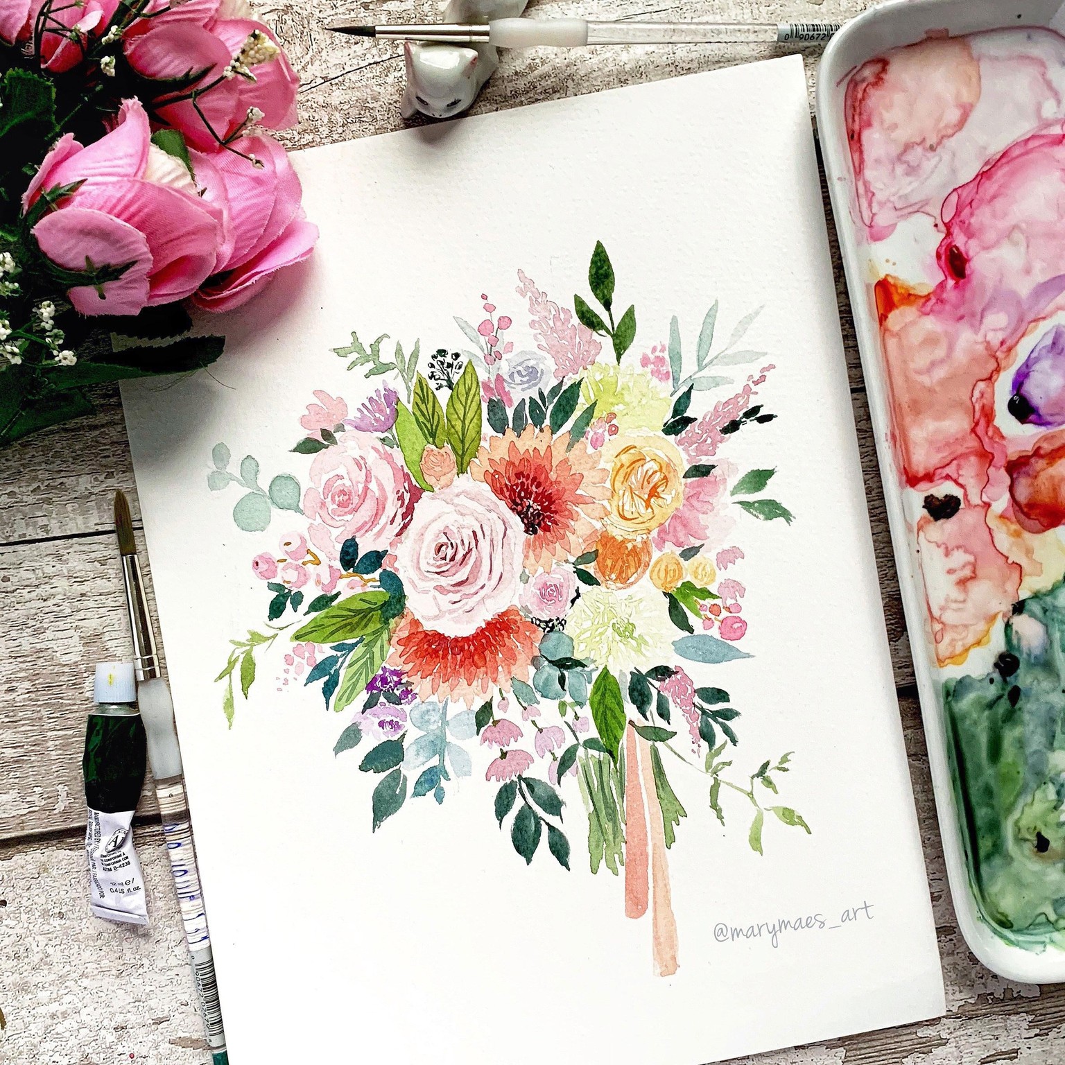 Wedding Bouquet - image 2 - student project