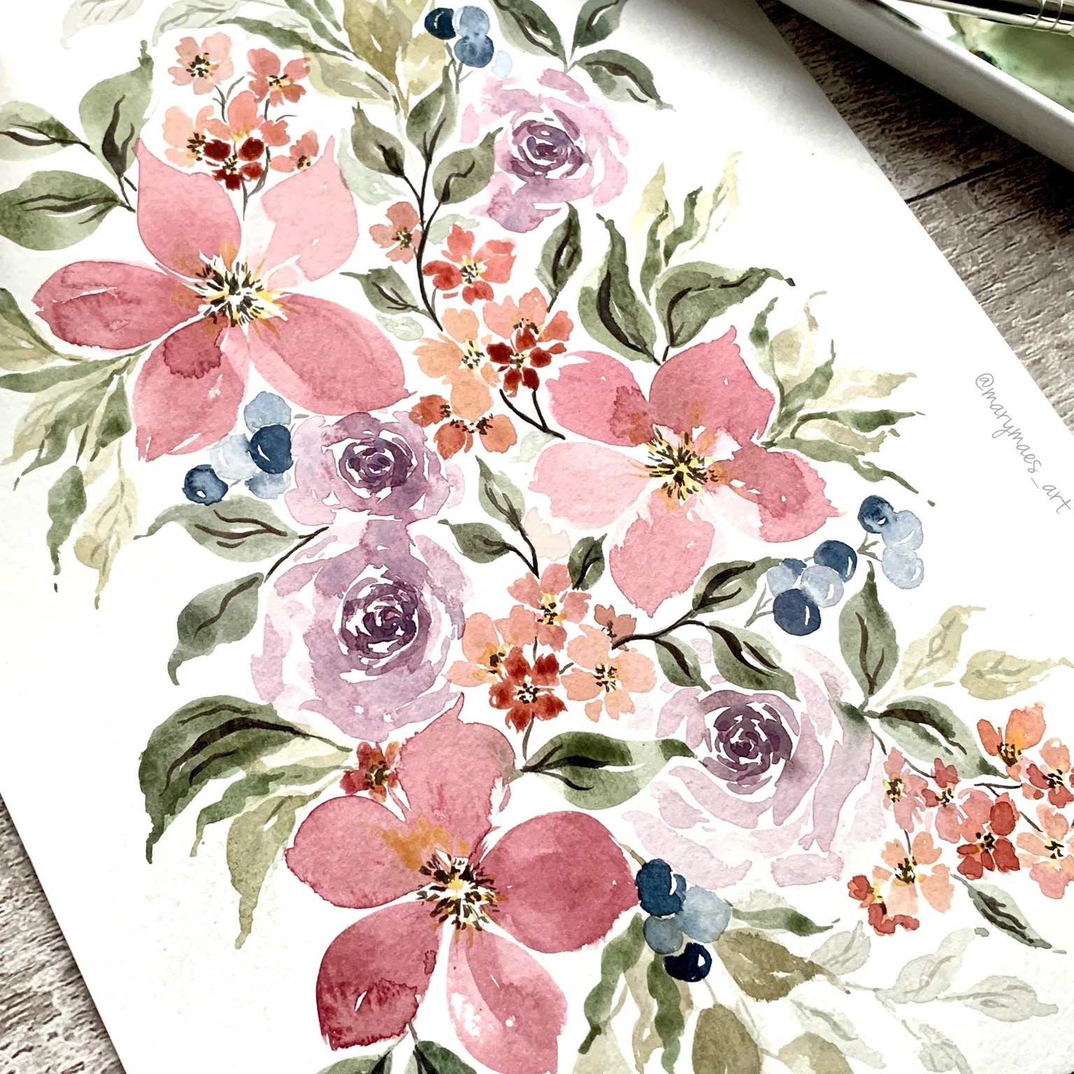 Loose Florals - image 3 - student project