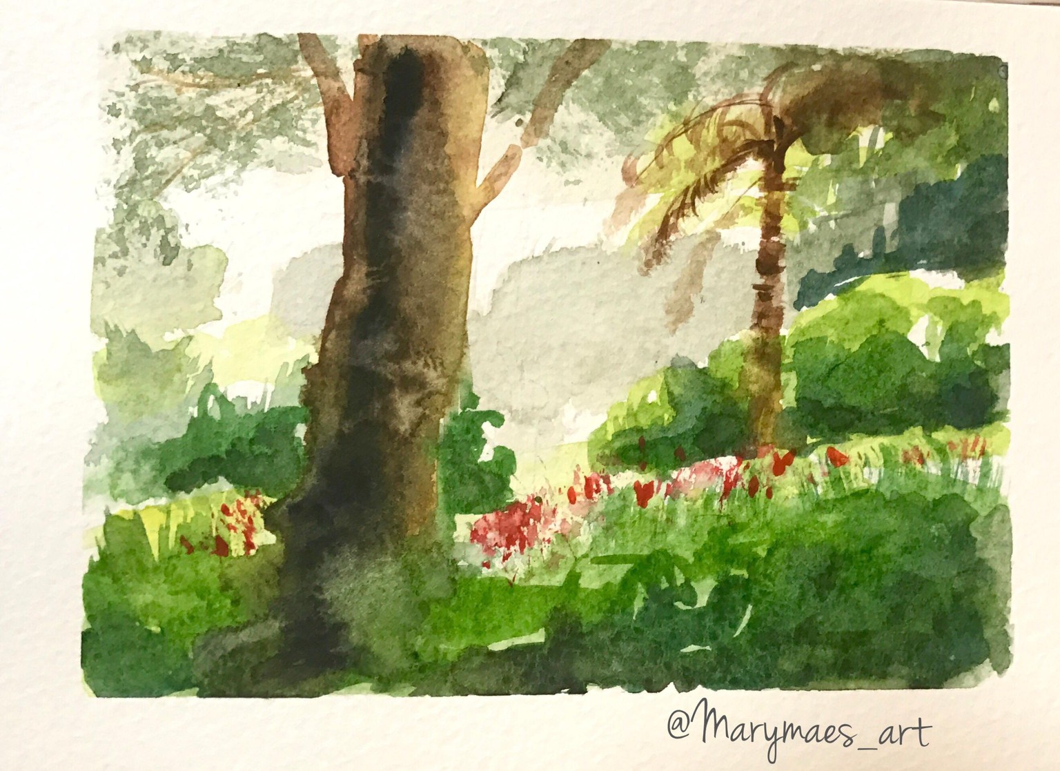 First try at Watercolor thumbnails - image 2 - student project