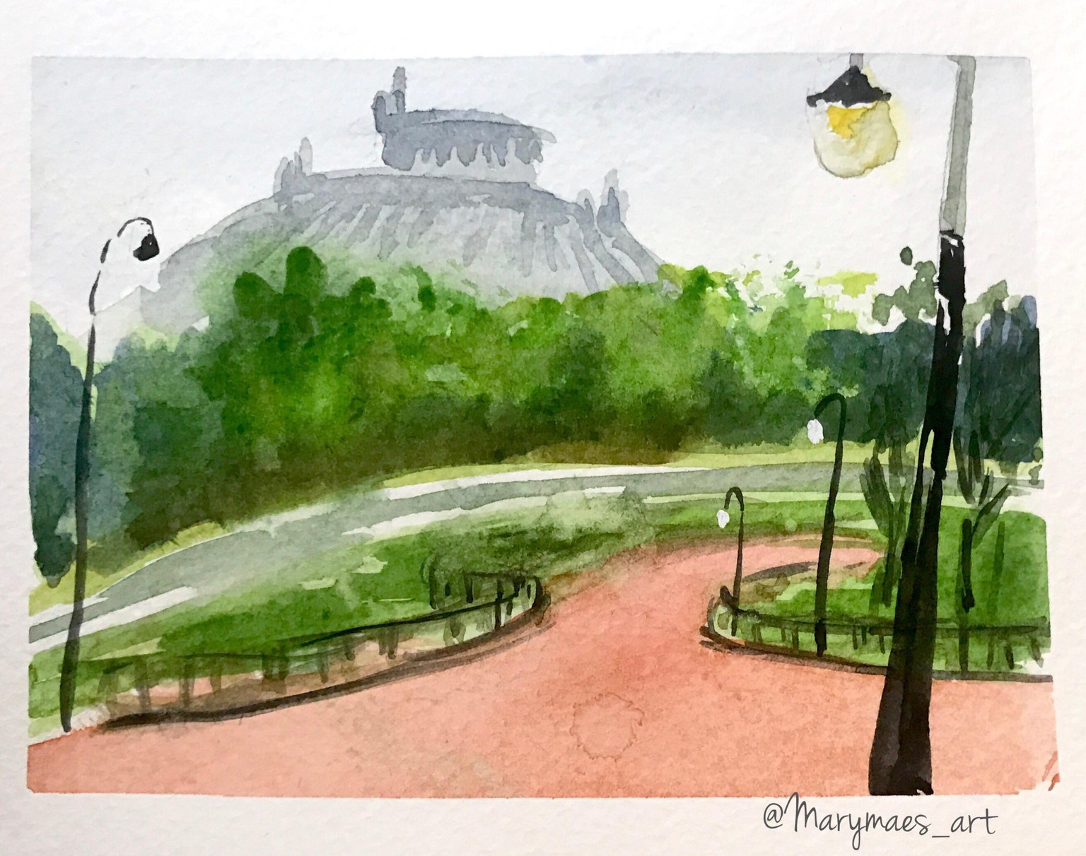 First try at Watercolor thumbnails - image 3 - student project