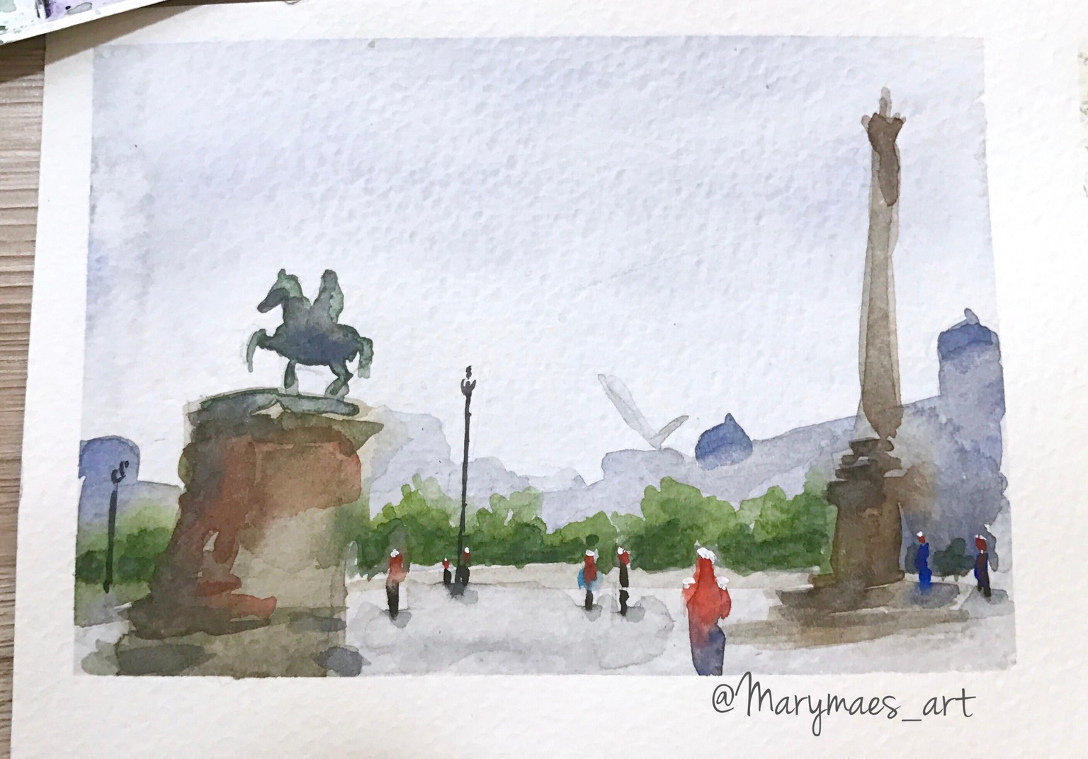 First try at Watercolor thumbnails - image 1 - student project