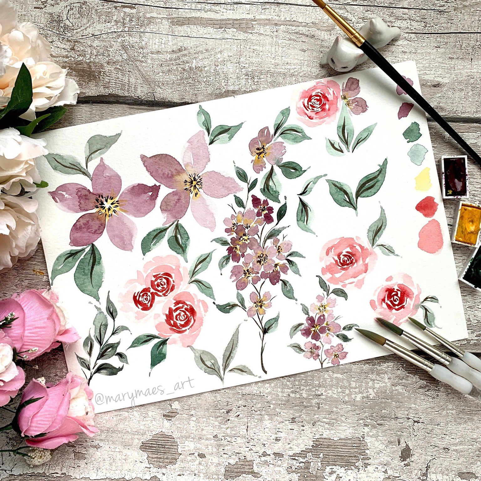 Loose Florals - image 1 - student project