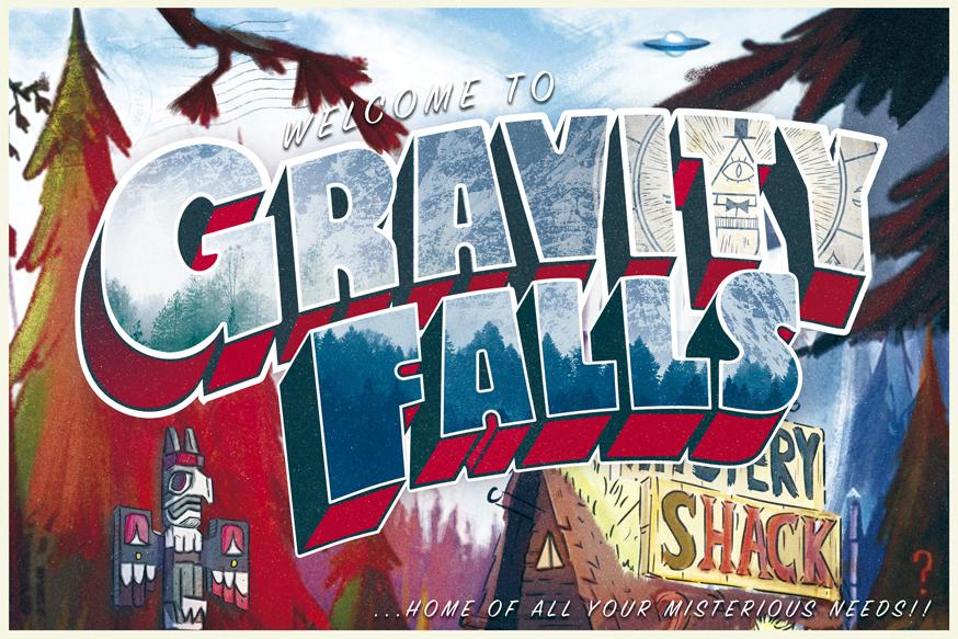 Gravity falls postcard - image 1 - student project