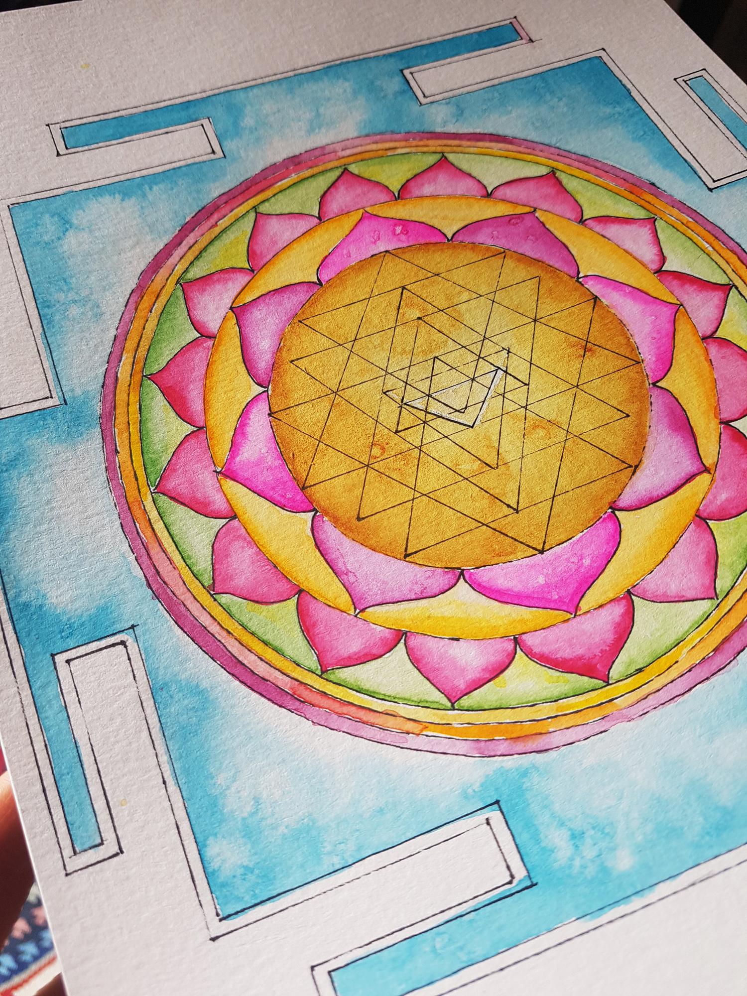 Sri Yantra - image 1 - student project