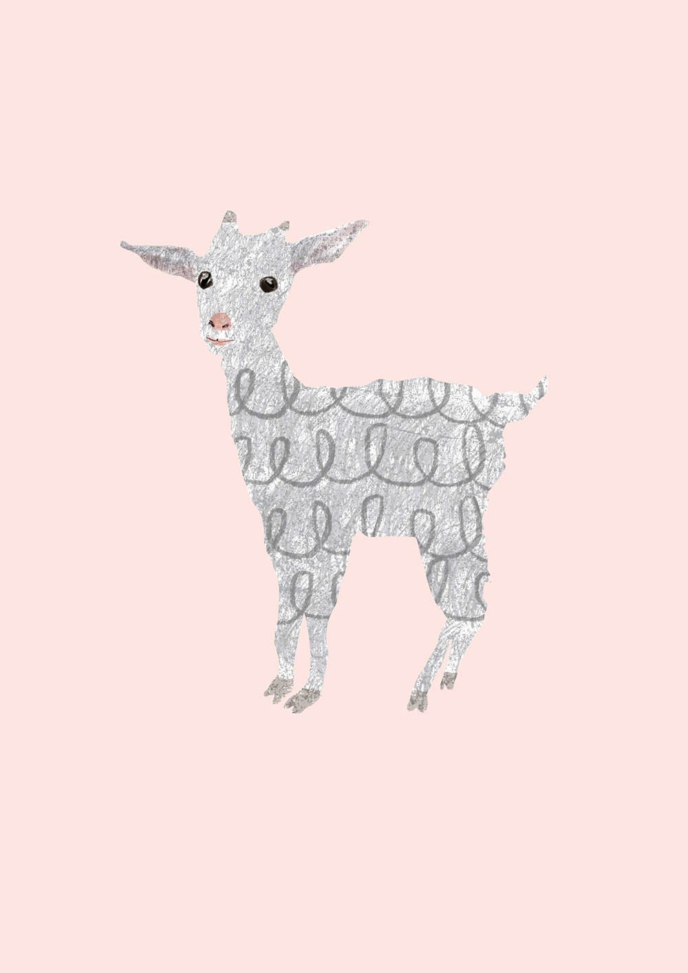Little goat - from sketch to a simple repeat. - image 2 - student project