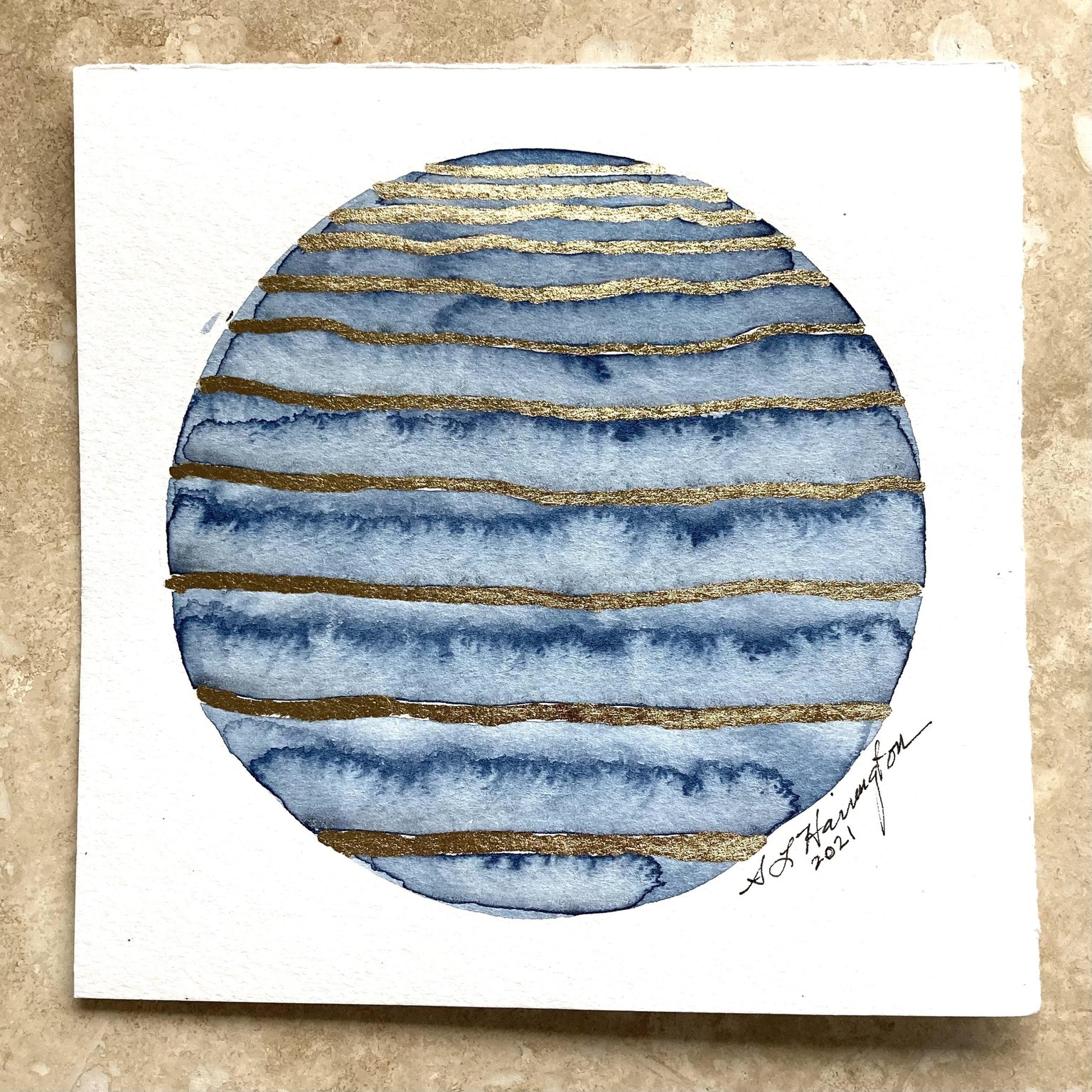 Gold Leaf Saves Paintings - image 2 - student project