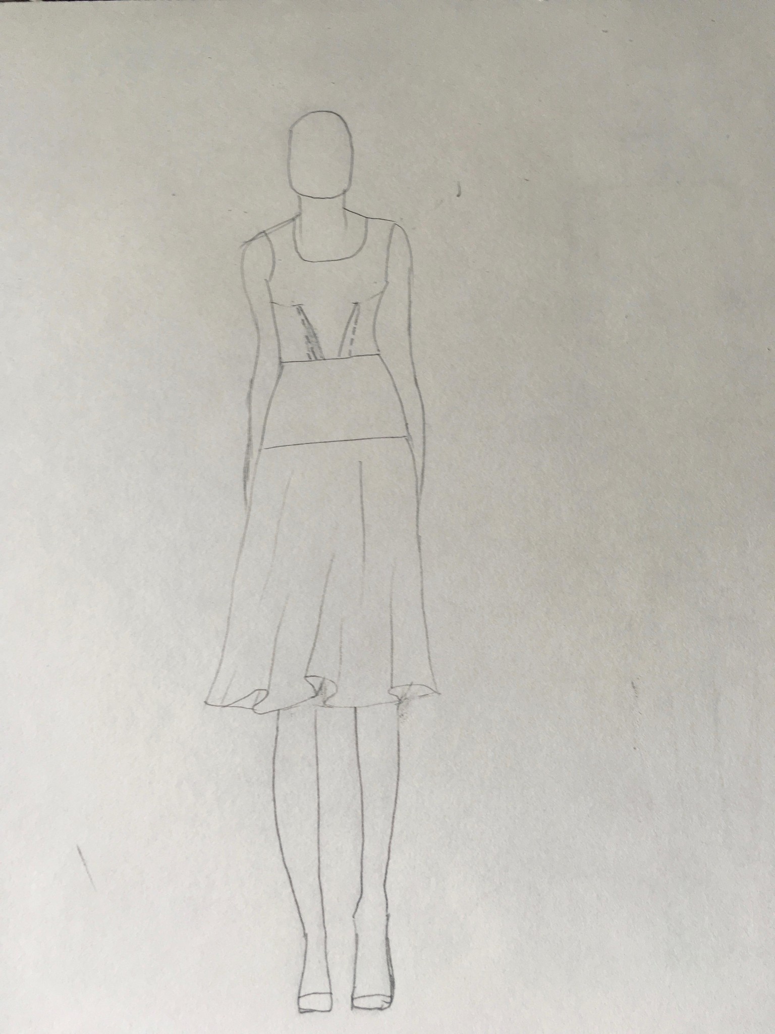 My very first draping experiment. - image 1 - student project
