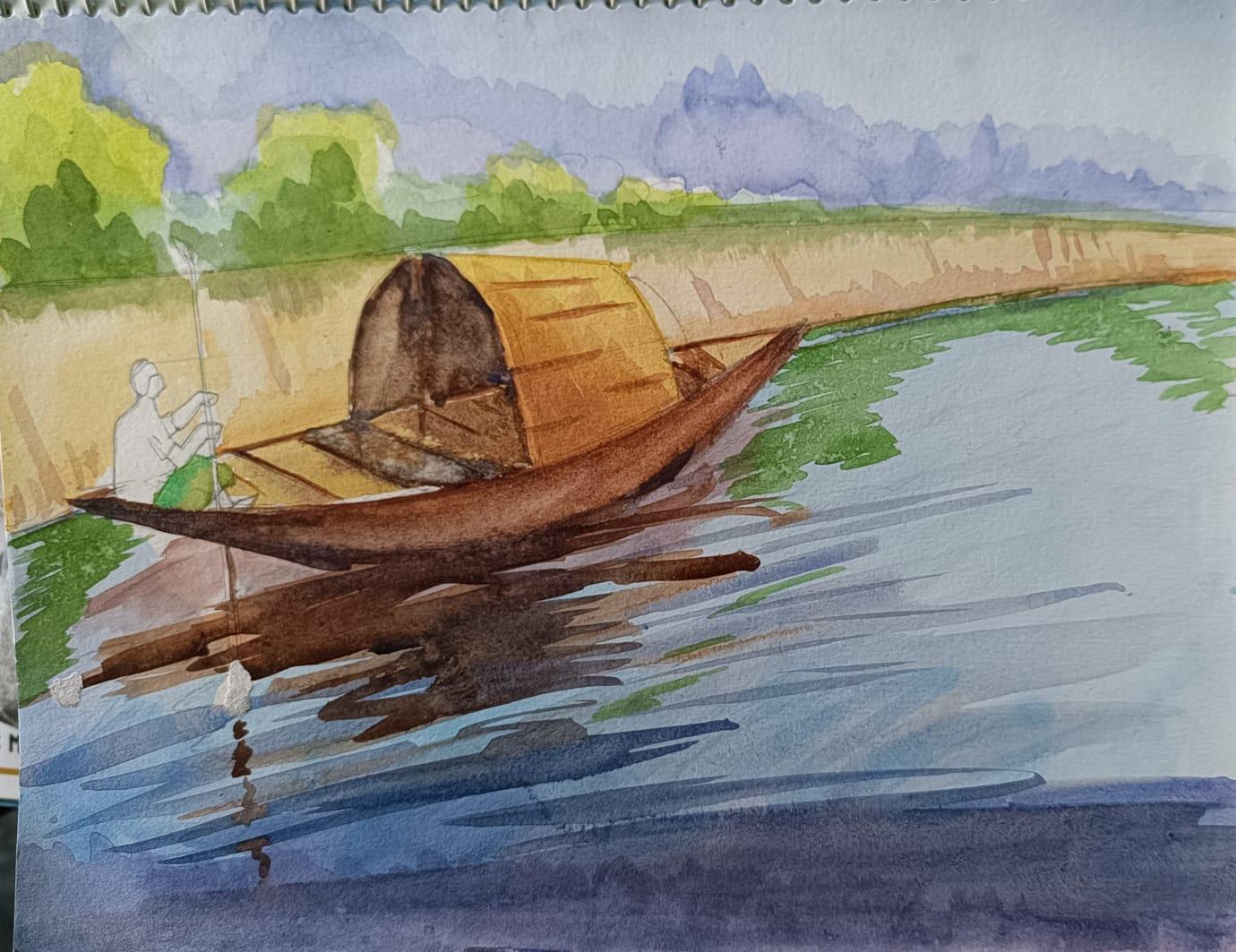 Watercolor on Paper - image 1 - student project