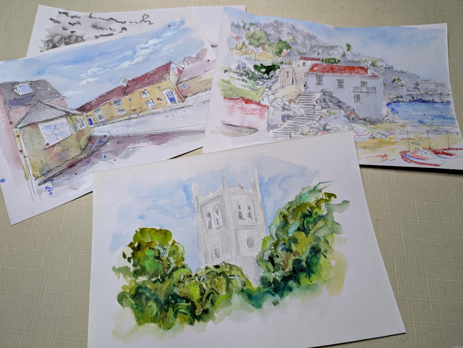 Urban sketching - image 1 - student project