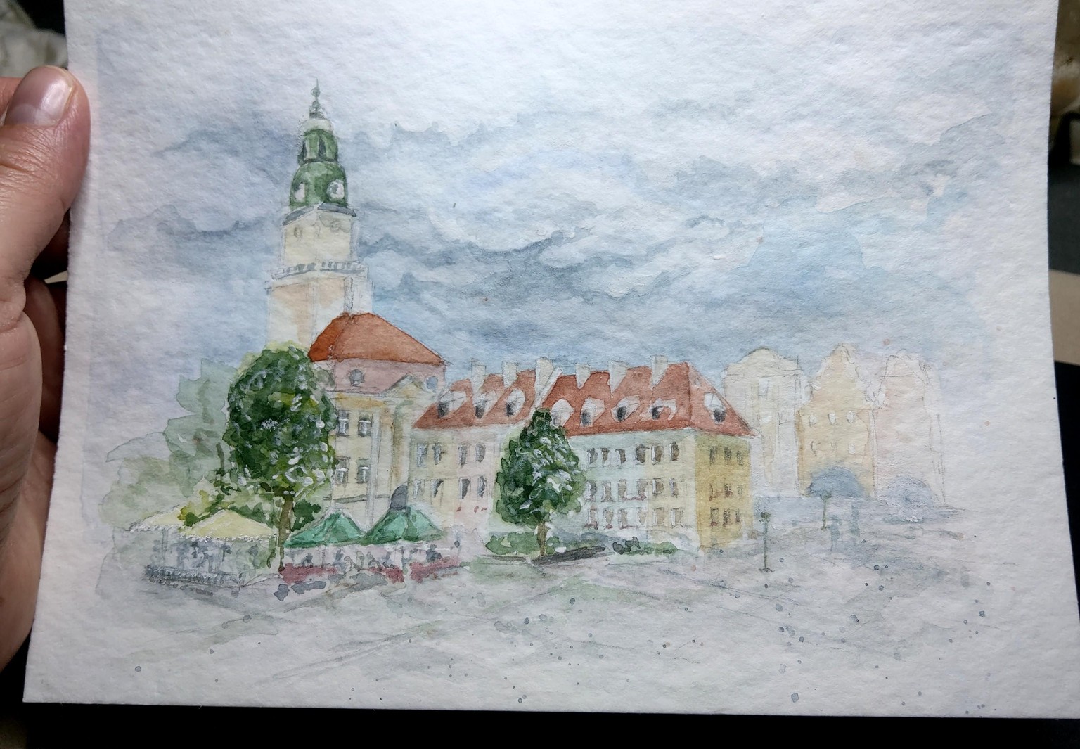 Drawing of a building - image 1 - student project
