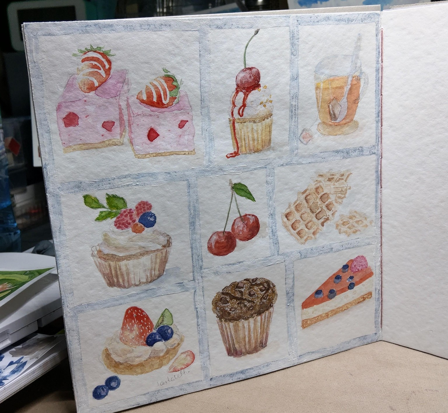 Food Illustration completing the sketchbook - image 2 - student project