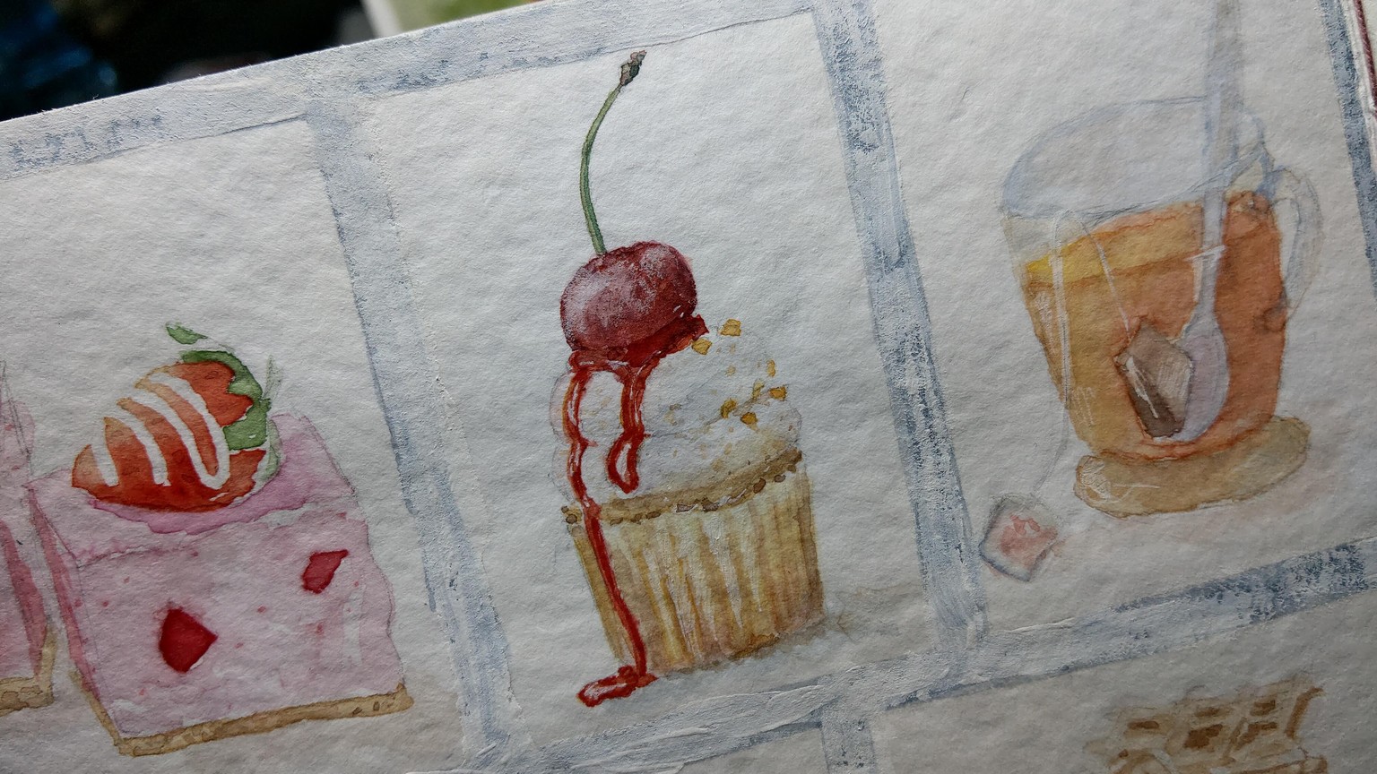 Food Illustration completing the sketchbook - image 1 - student project