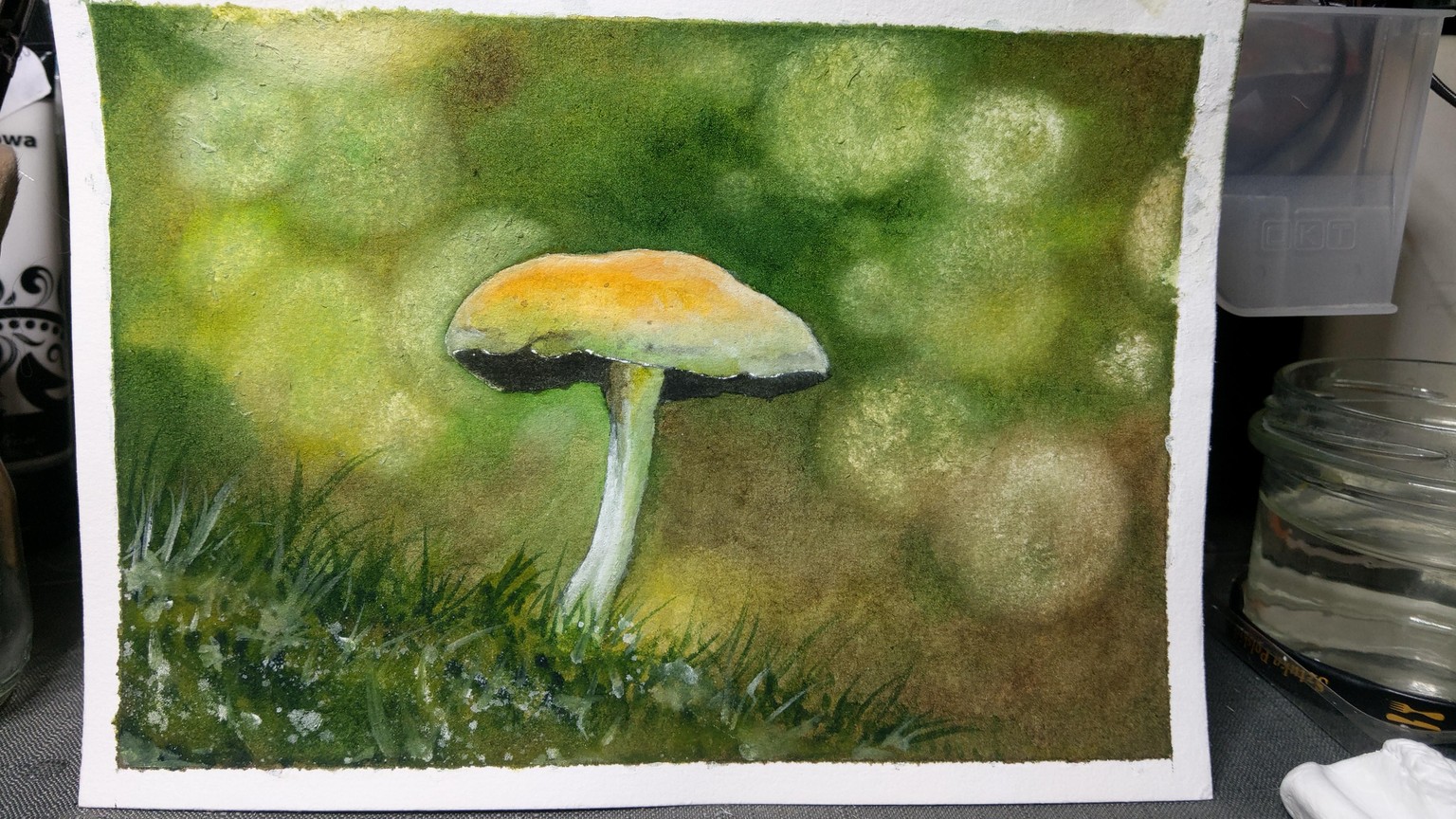 bokeh mushroom - image 1 - student project