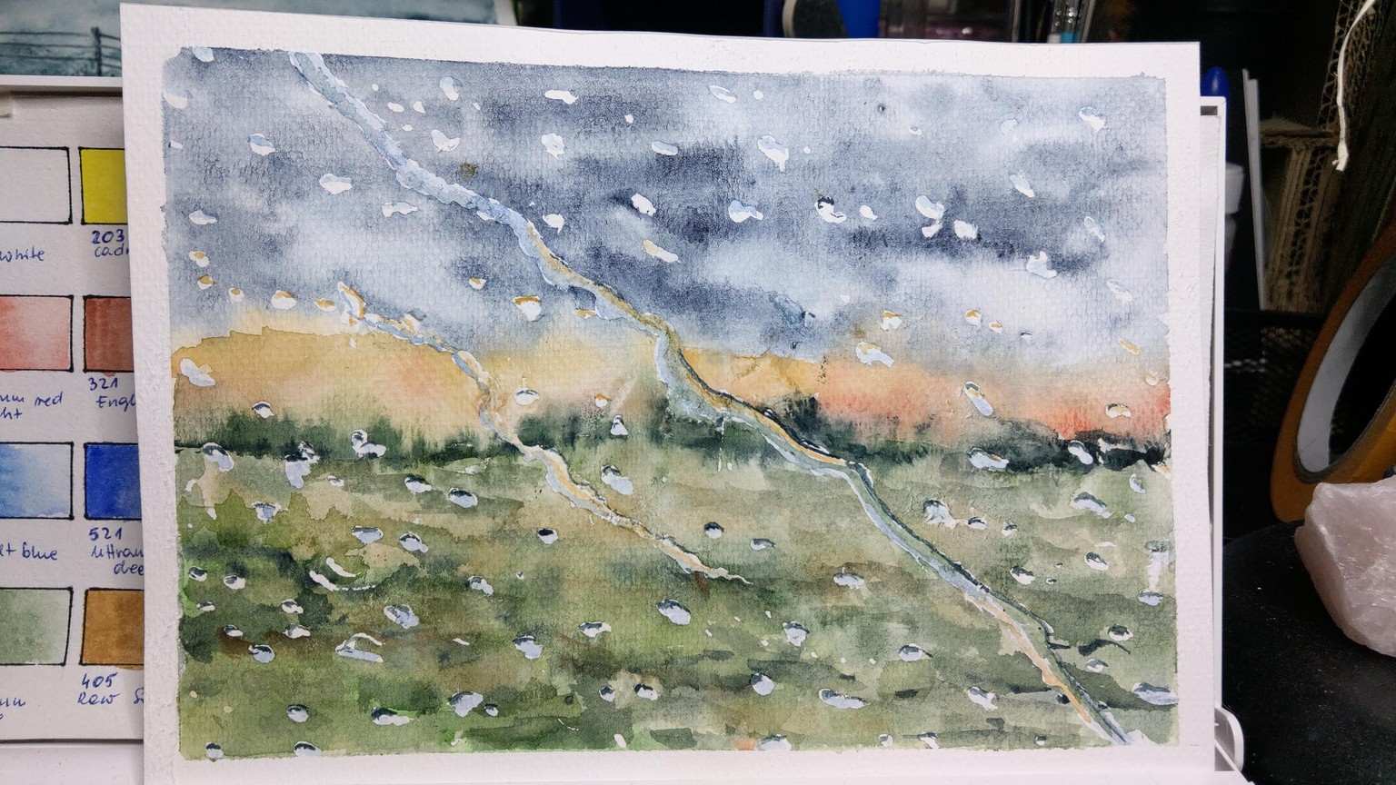 Rain Drops on the Window Pane - image 1 - student project