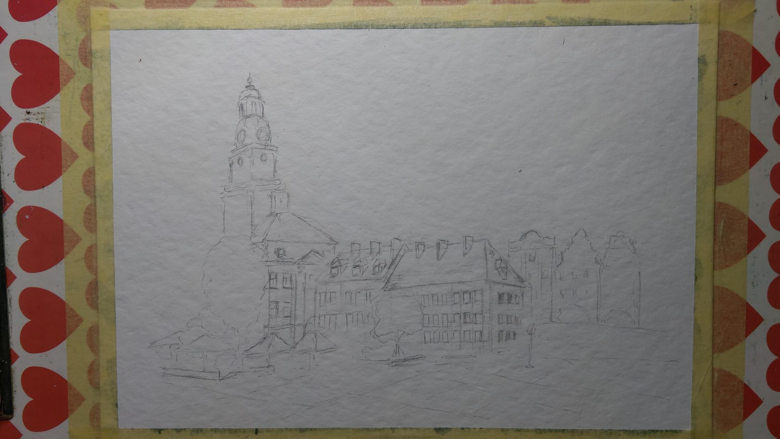 Drawing of a building - image 3 - student project