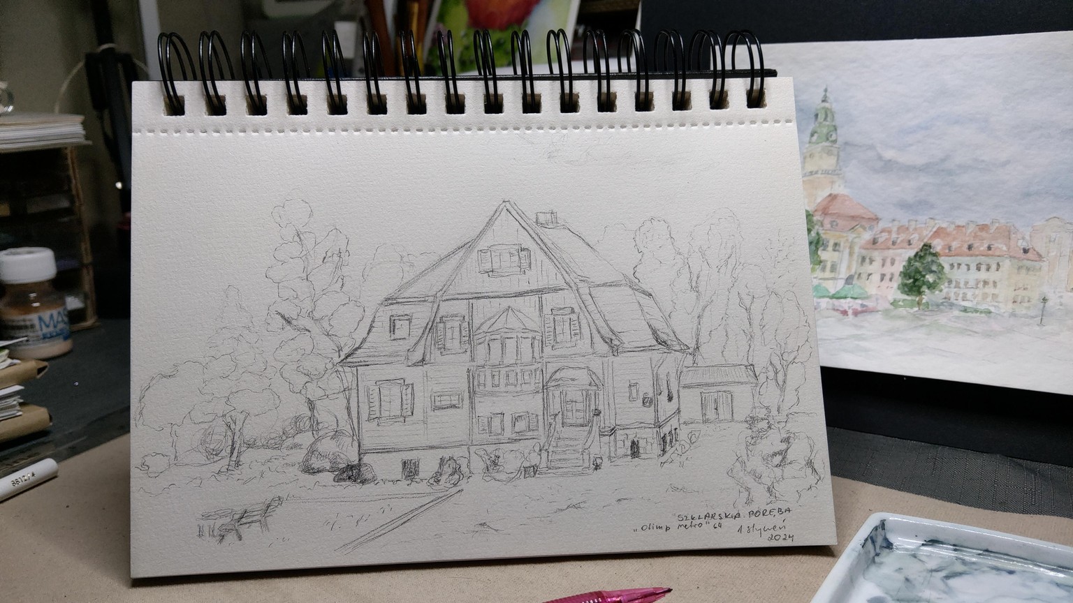 Drawing of a building - image 4 - student project