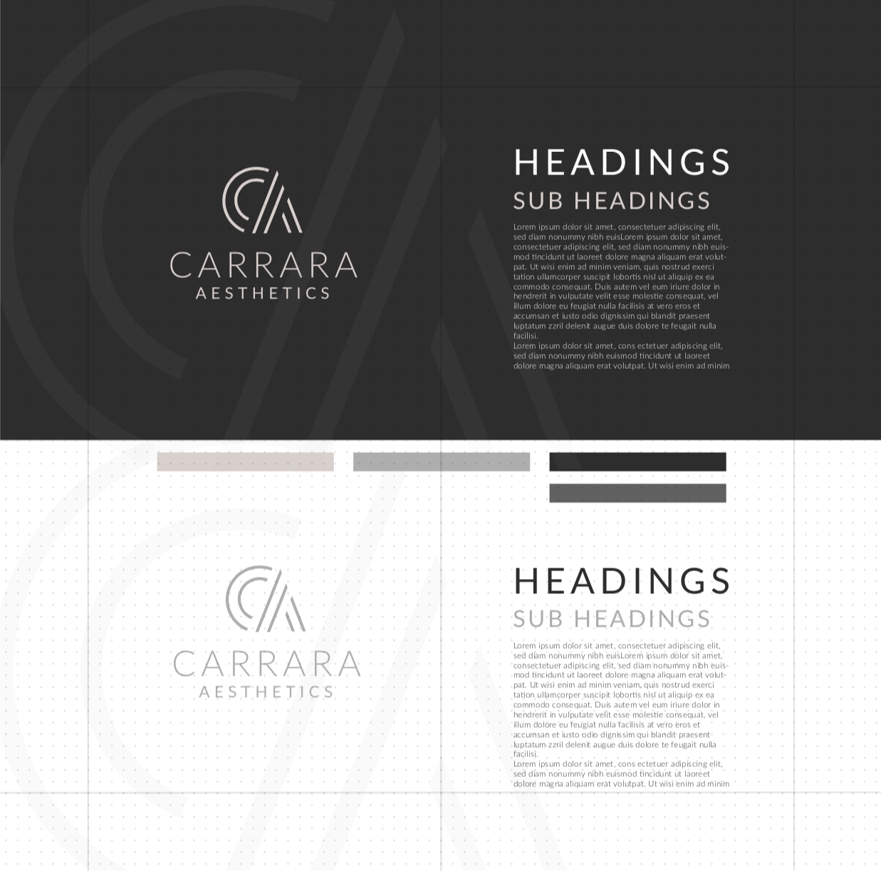 Brand Identity Design: Carrara Aesthetics - image 18 - student project