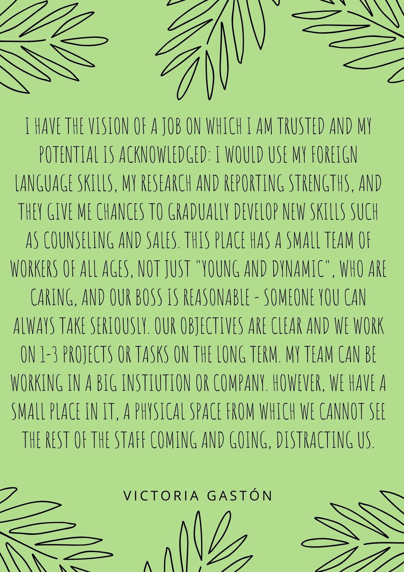 Career Vision - image 1 - student project