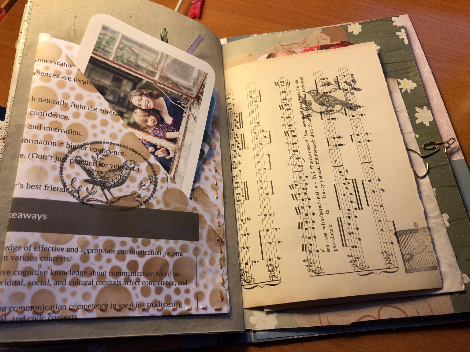 1st junk journal - image 2 - student project
