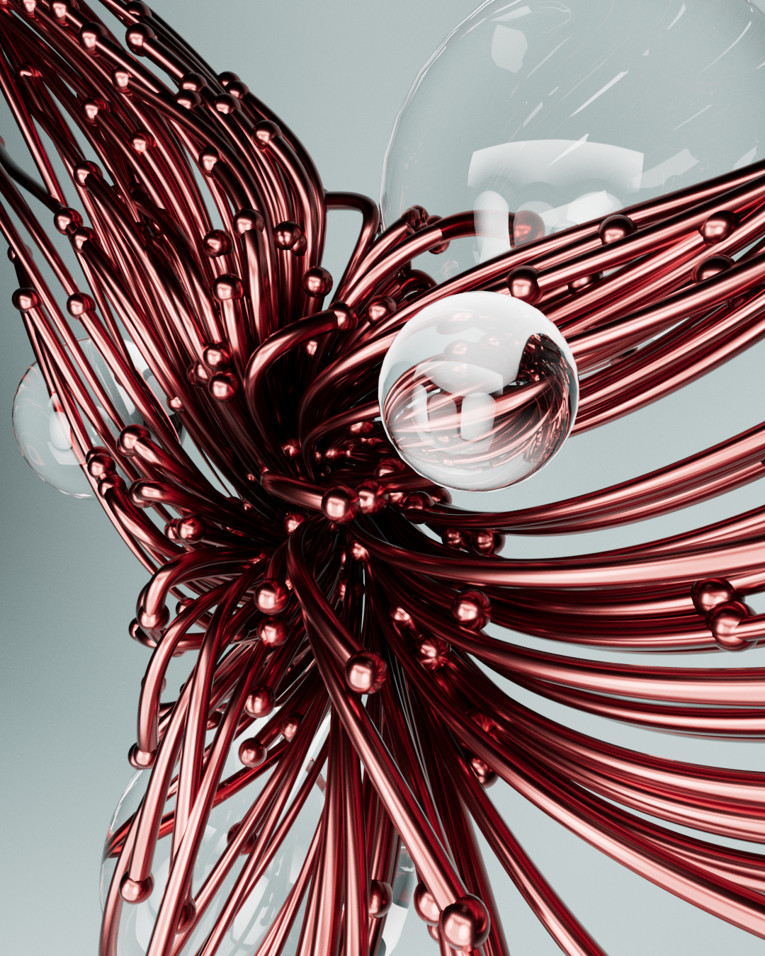Abstract Flowing Tendrils - image 2 - student project