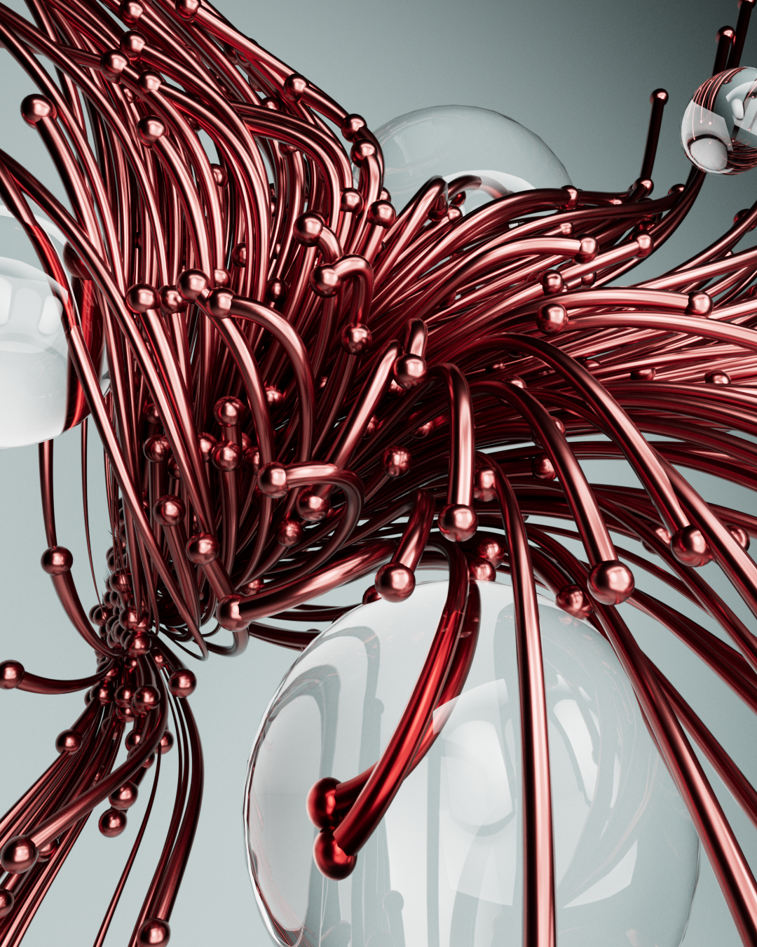 Abstract Flowing Tendrils - image 4 - student project