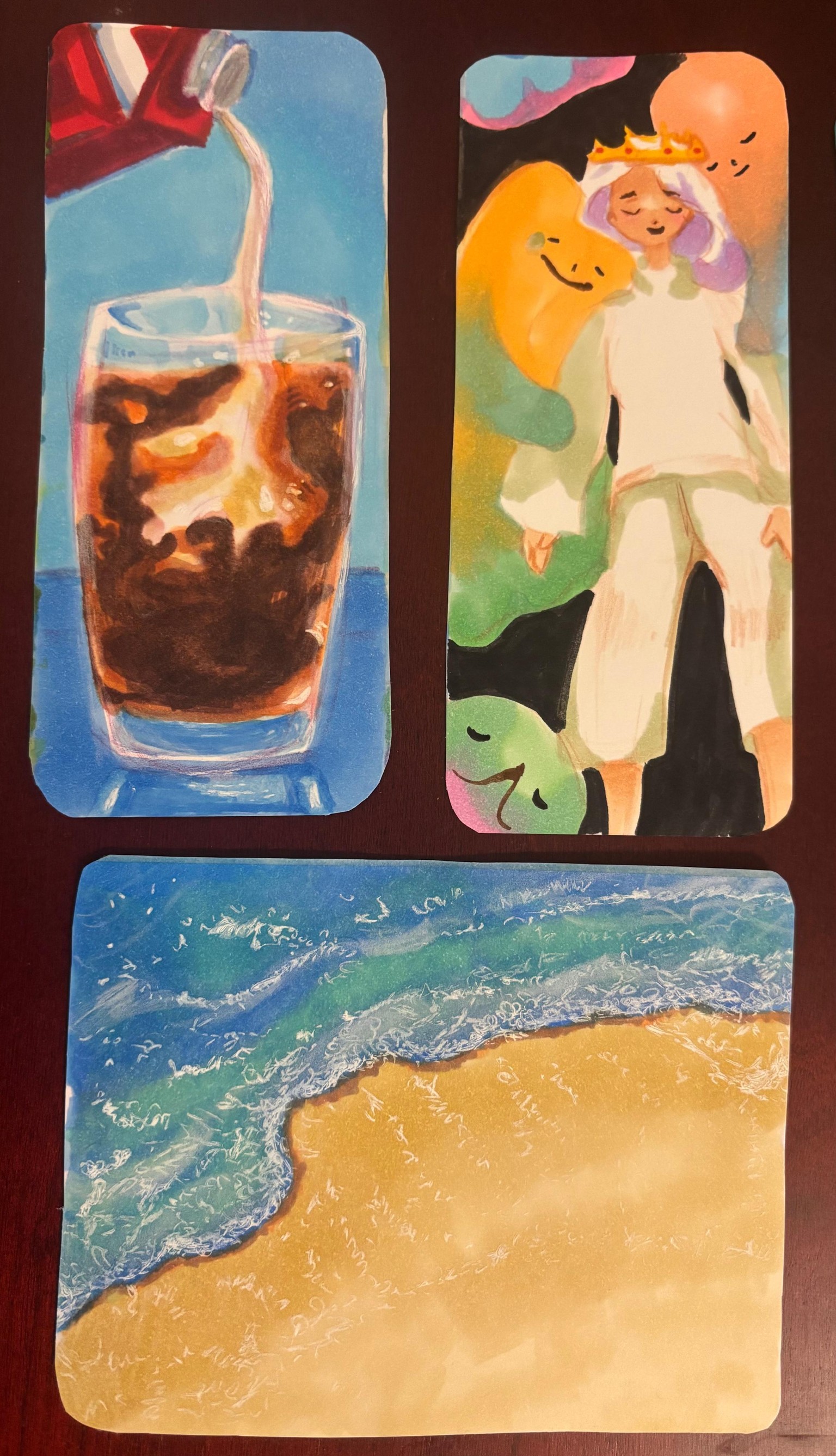 Alcohol Marker Textures - image 2 - student project