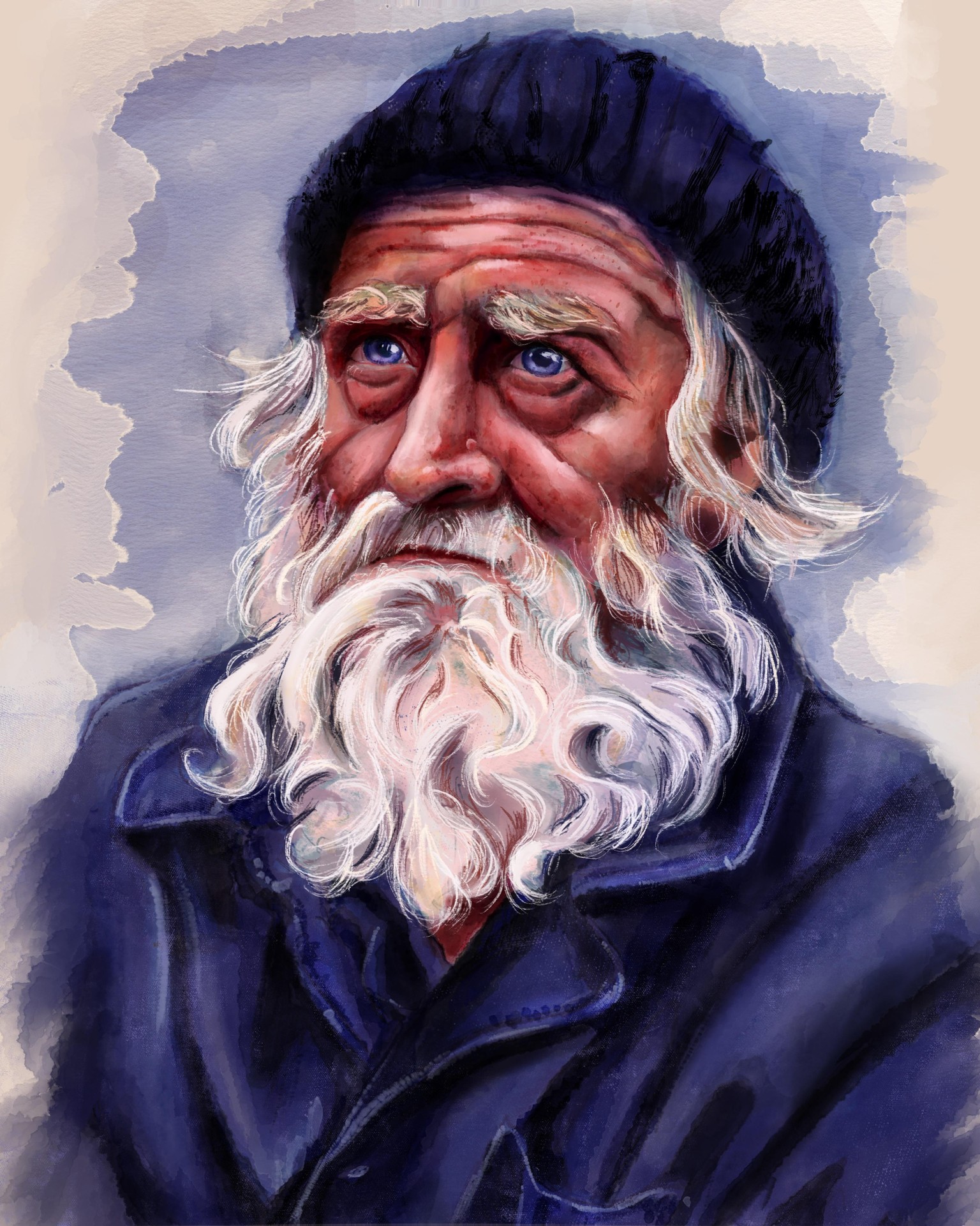Salty Sailor Portrait - image 1 - student project