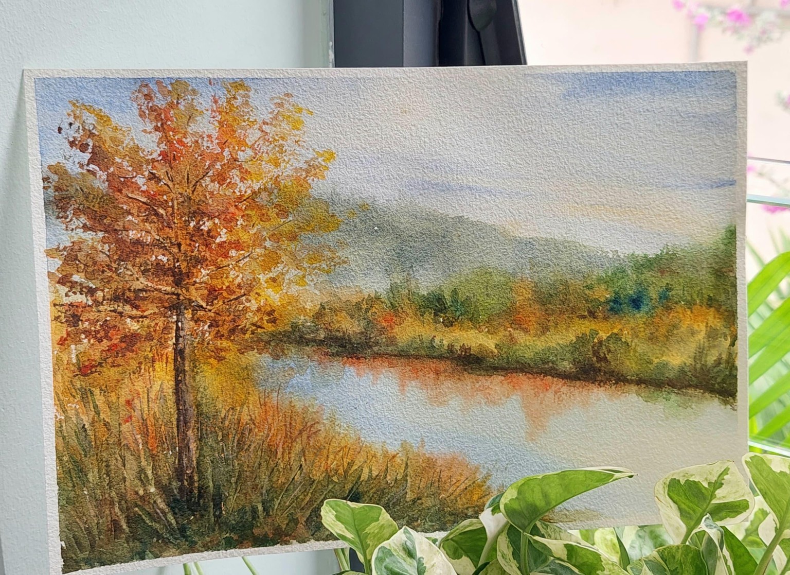 Watercolor Autumn Landscapes - image 2 - student project