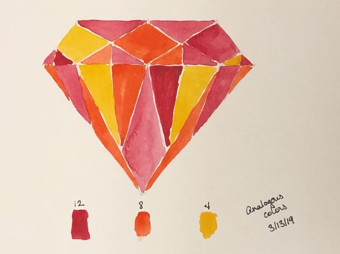 Warm diamond - image 1 - student project