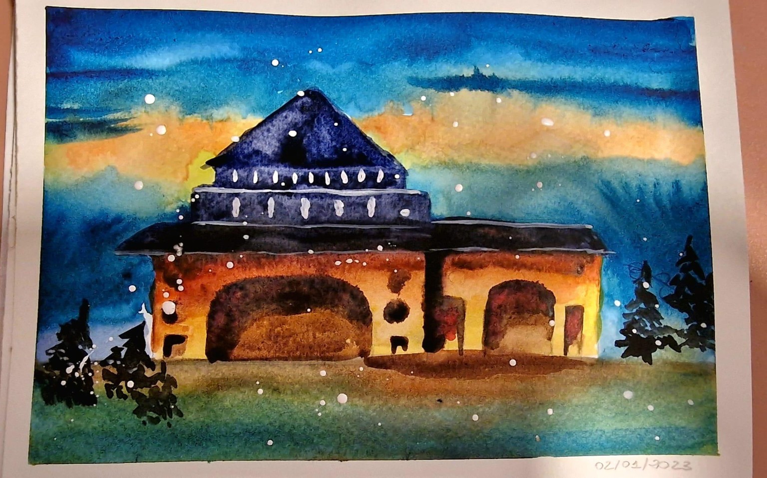 winter nights - image 1 - student project